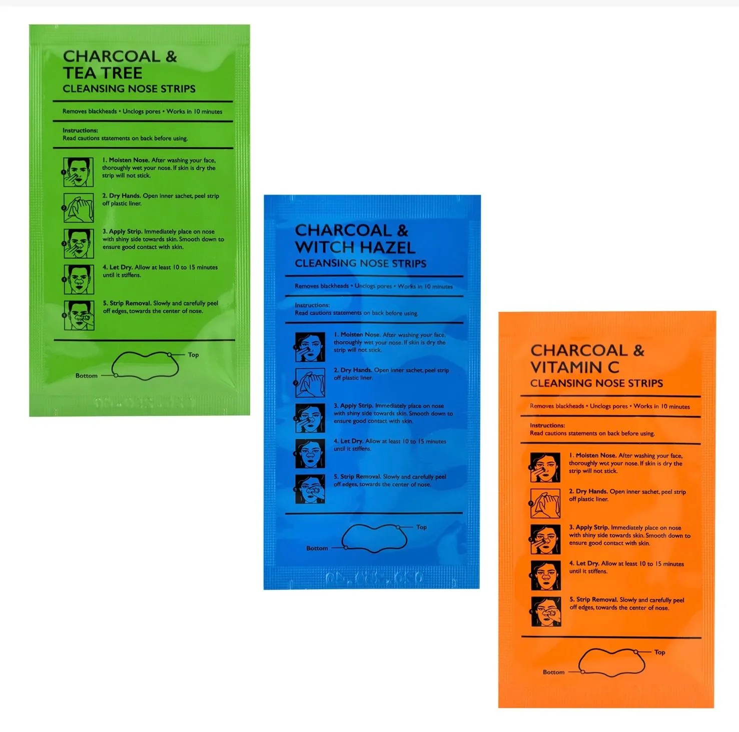 Product image for 3 SpaScriptions Cleansing Nose Strips
