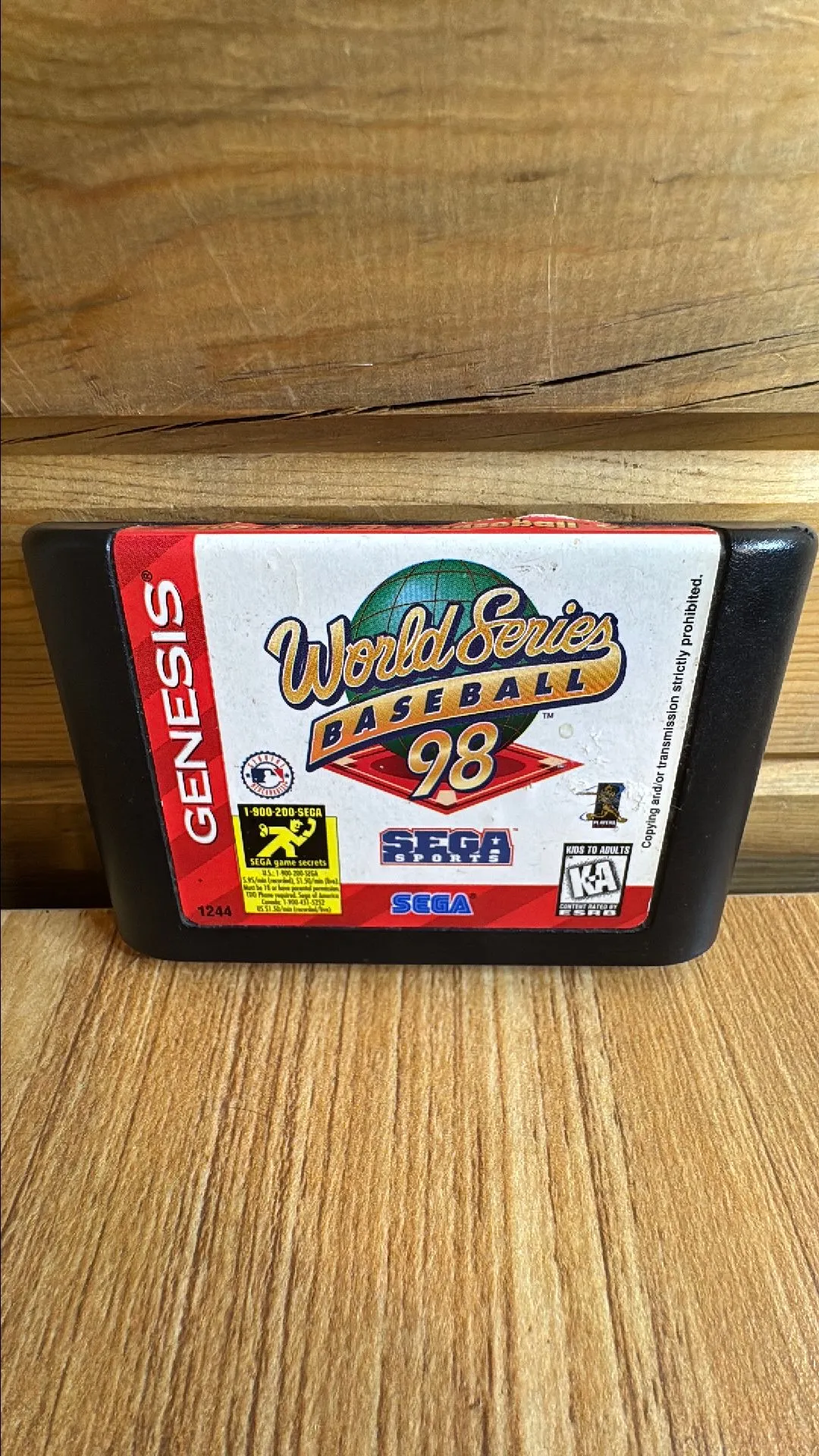 Product image for SEGA Genesis World Series Baseball 98