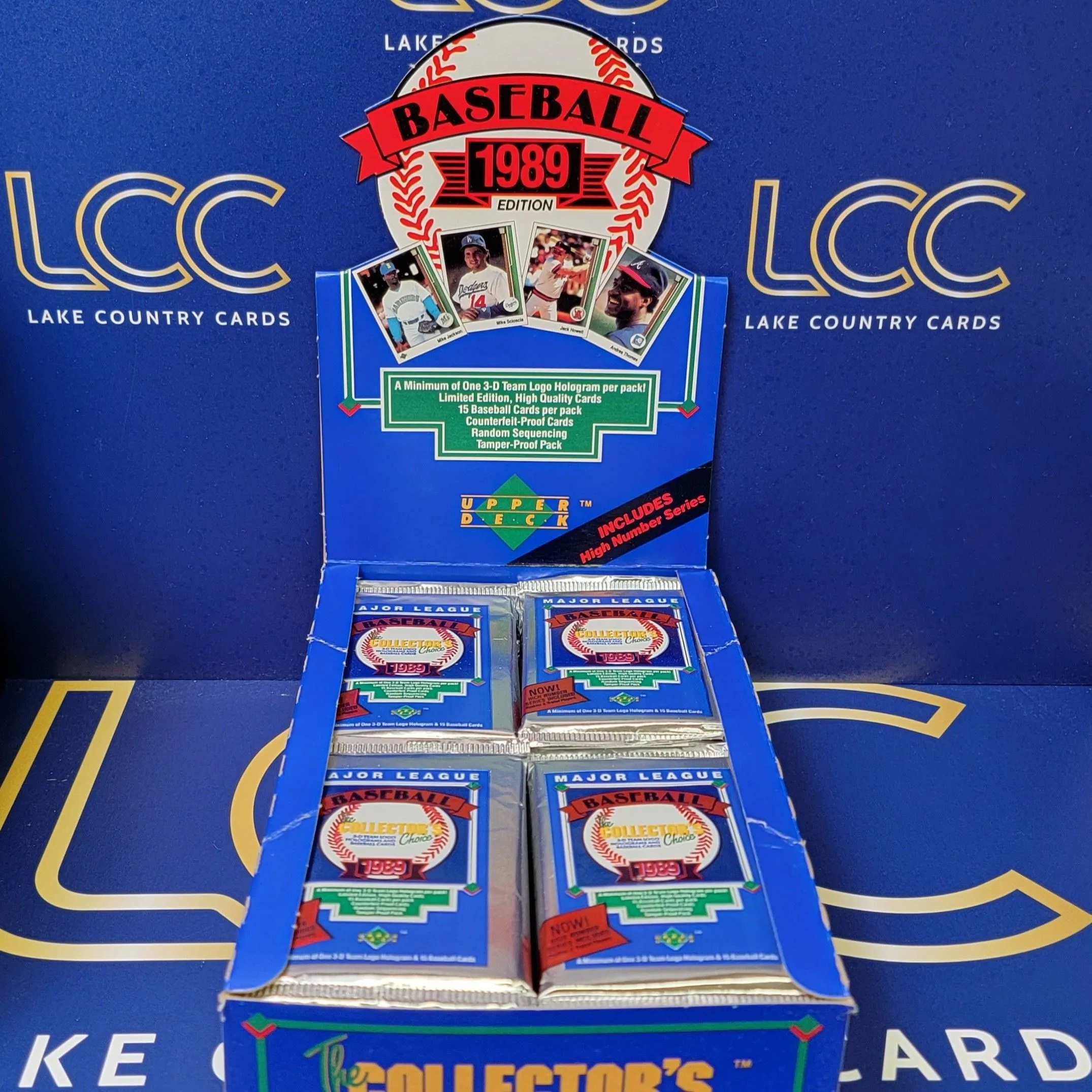 Product image for 1989 Upper Deck pack