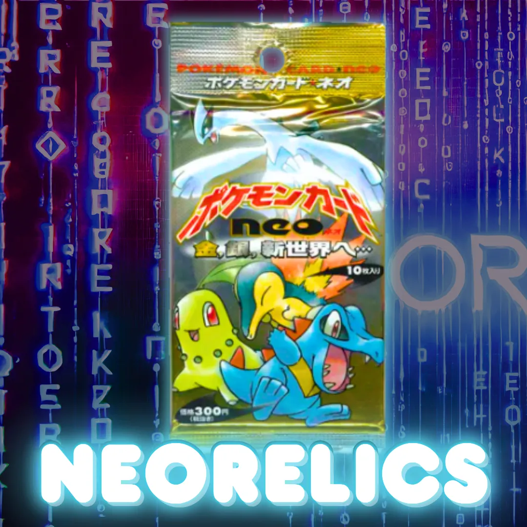 Product image for 1x Jpn. Neo 1 Genesis Booster Pack (Guaranteed Holo!)