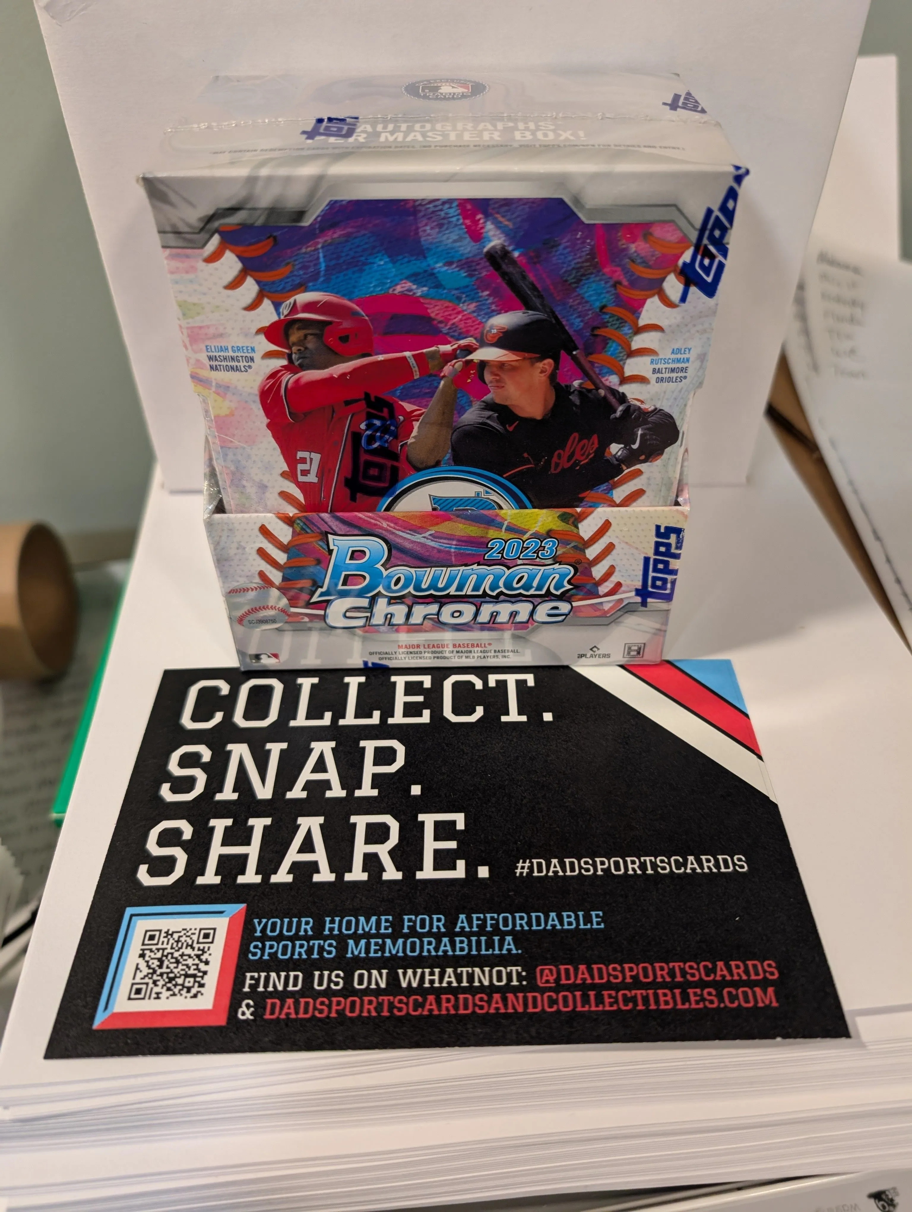 Product image for 2023 Bowman Chrome Hobby Box 