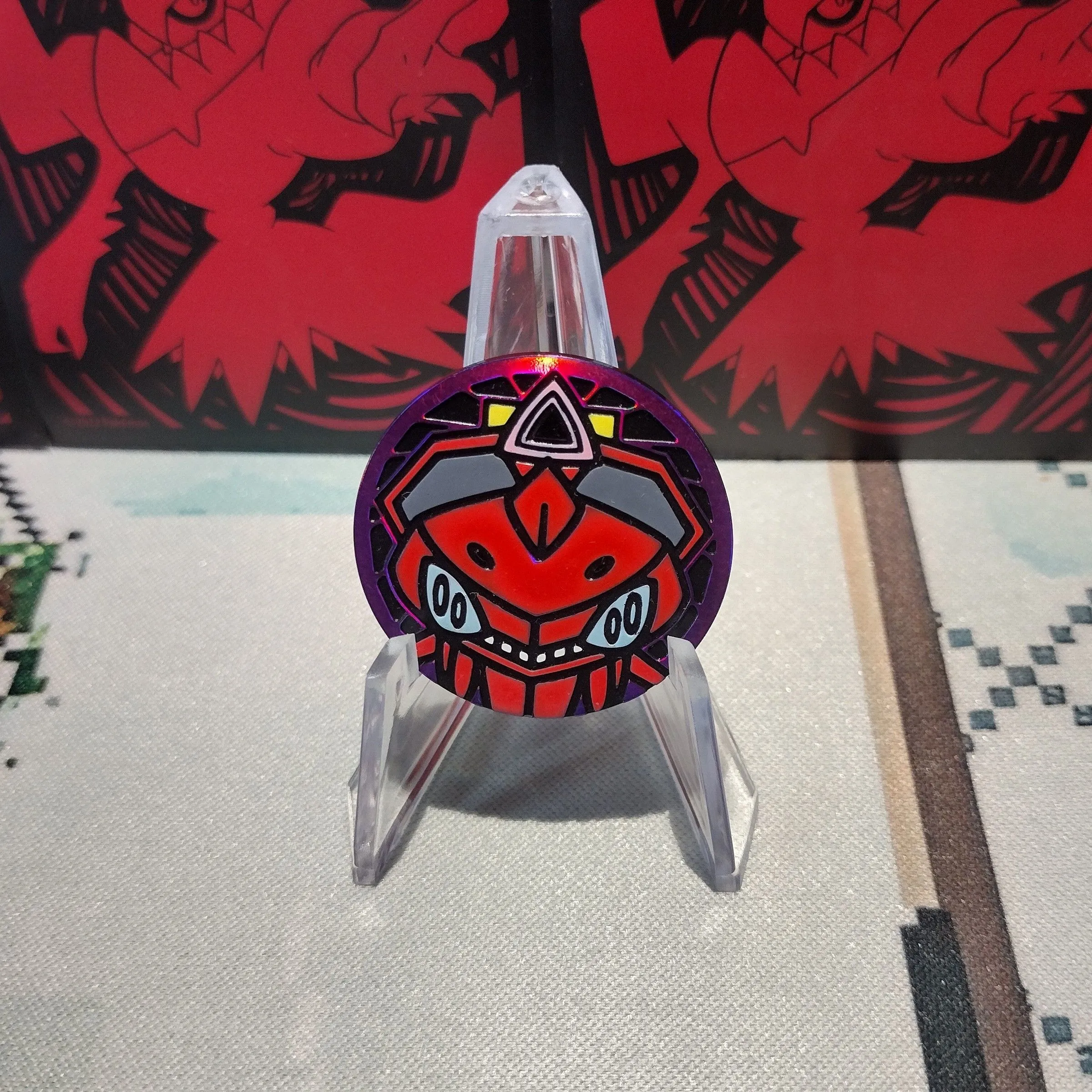 Product image for Painted Pokemon Coin - Shiny Genesect