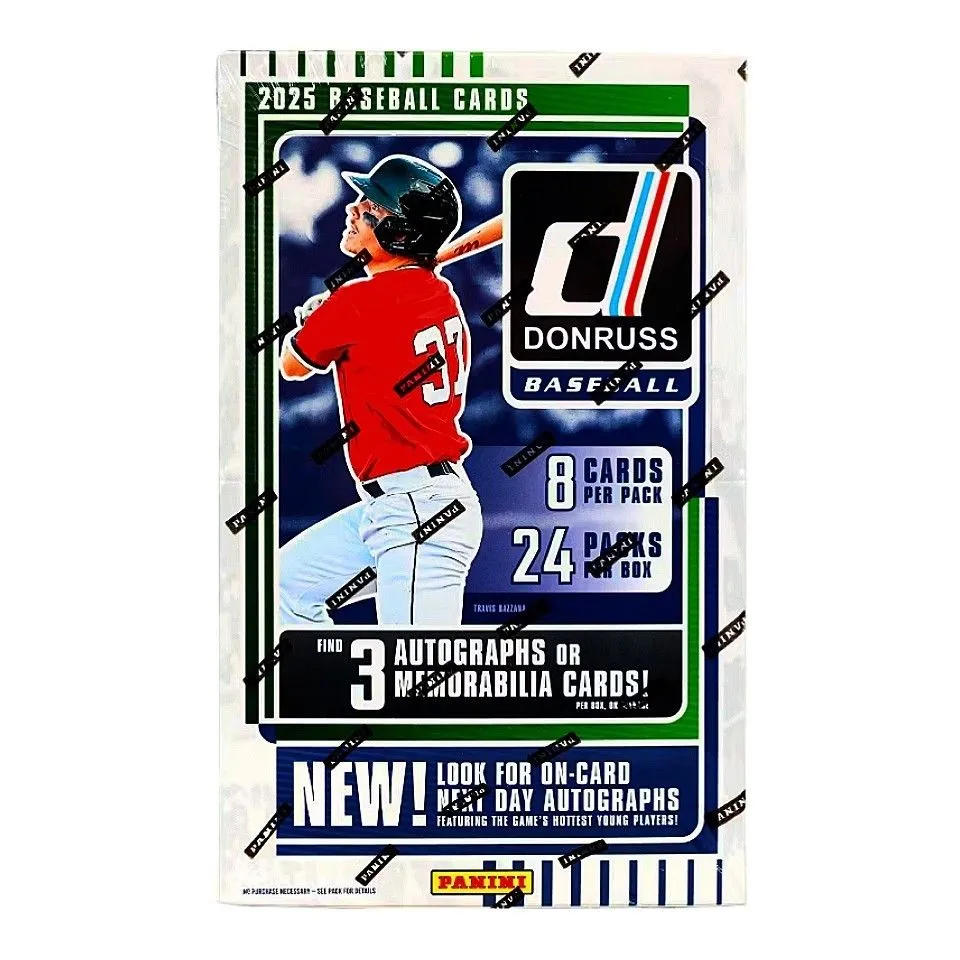 Product image for 2025 MLB Donruss Hobby Box 