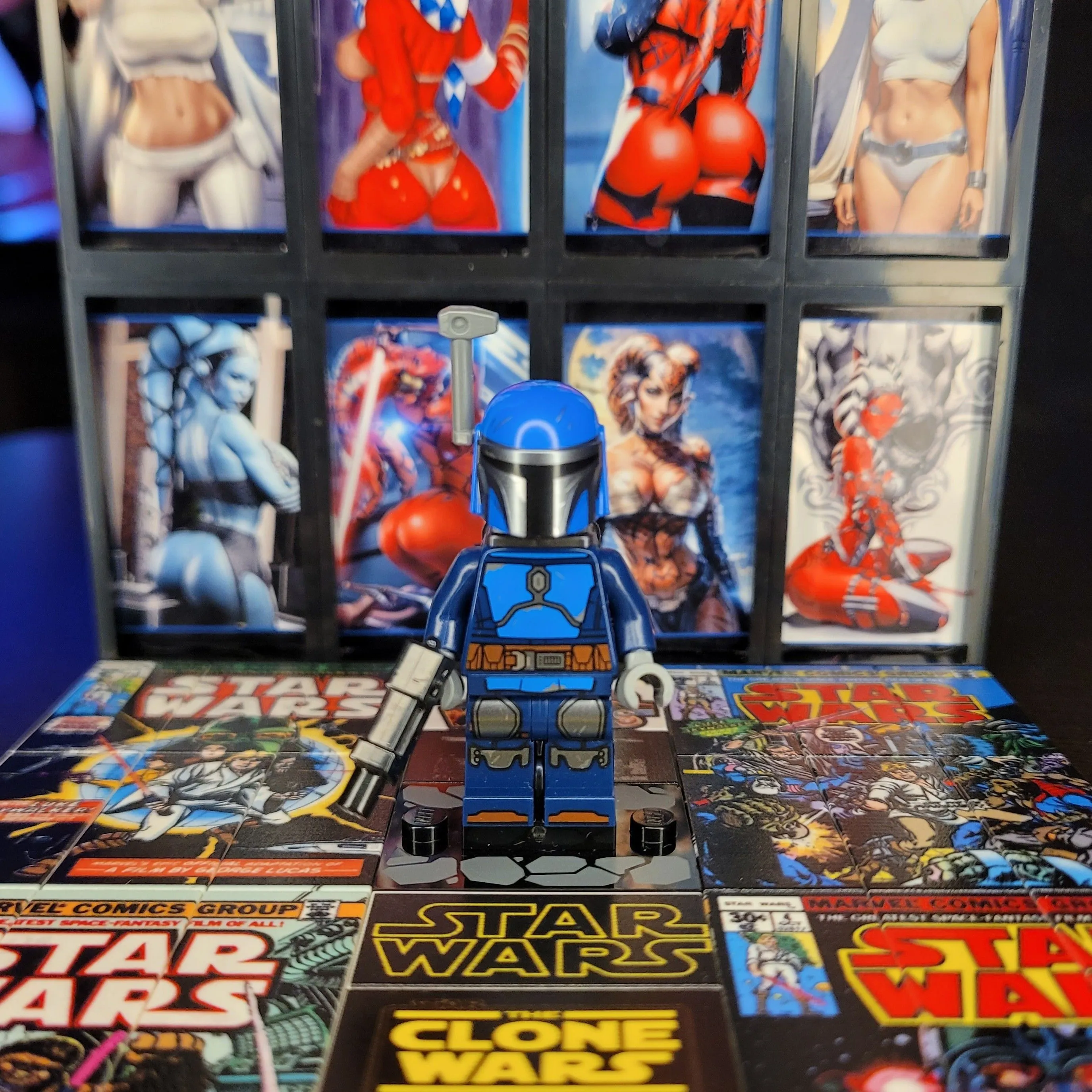 Product image for LEGO Mandalorian Warrior (unbilt)