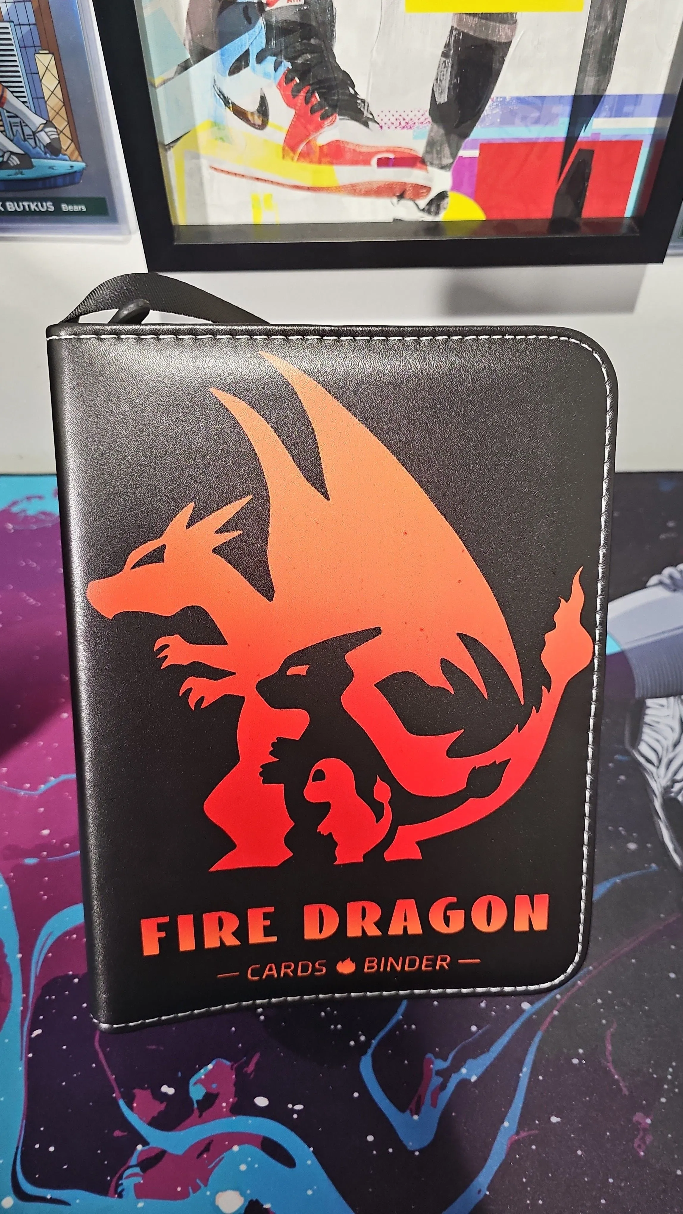 Product image for New Pokémon (Charizard) 400 Card Binder, 4 Cards Per Page