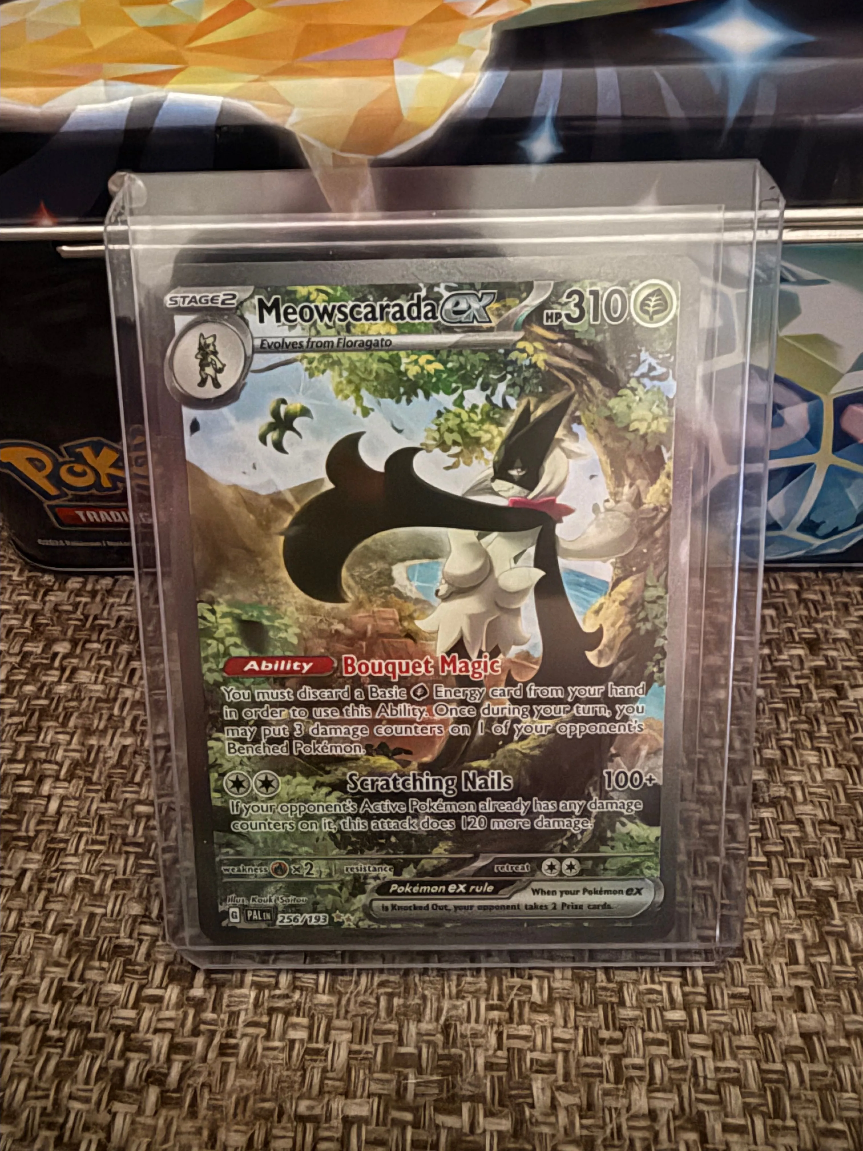 Product image for Meowscarada ex HP310