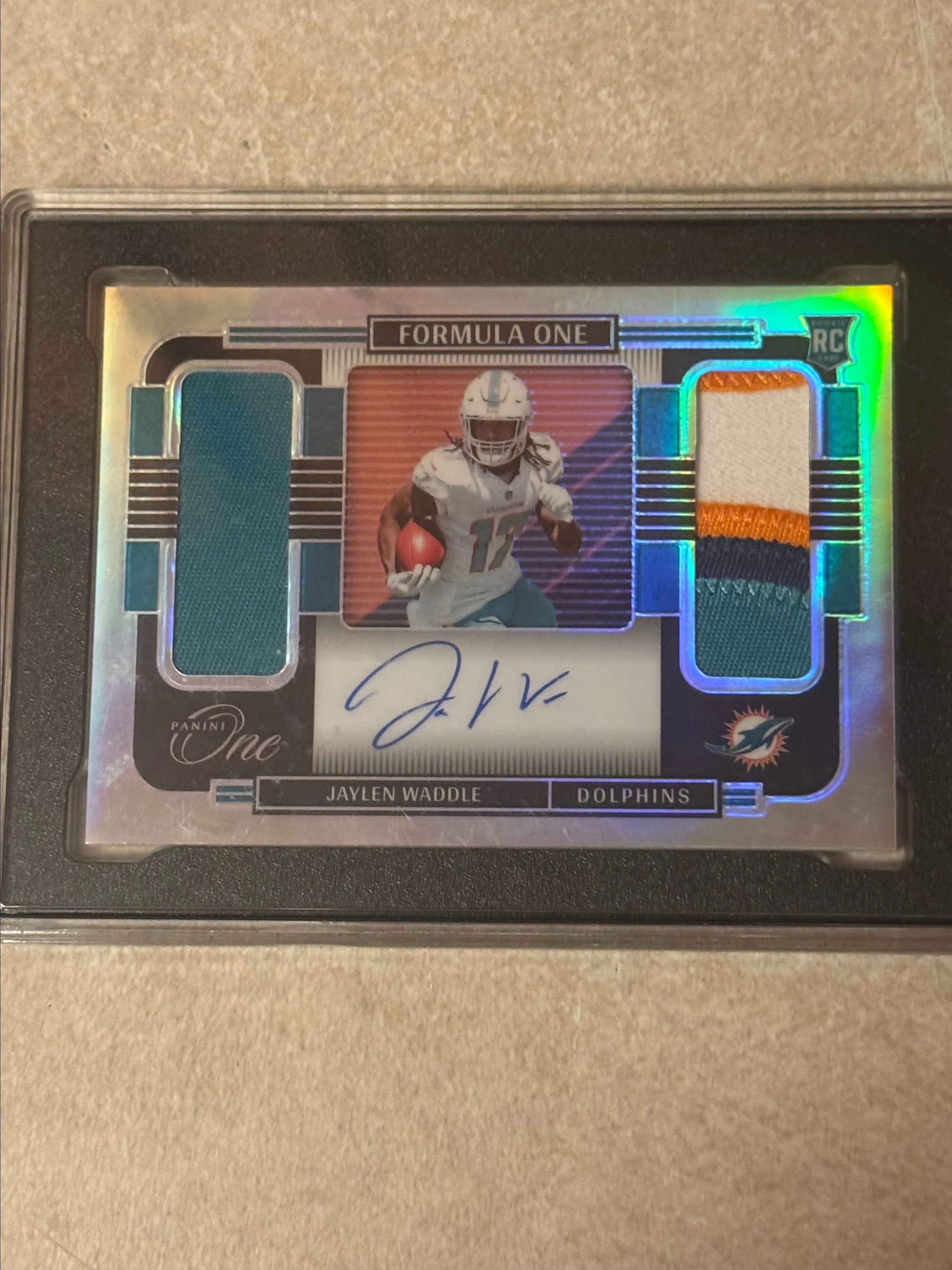 Product image for Jaylen waddle panini rpa /49 Sgc 9