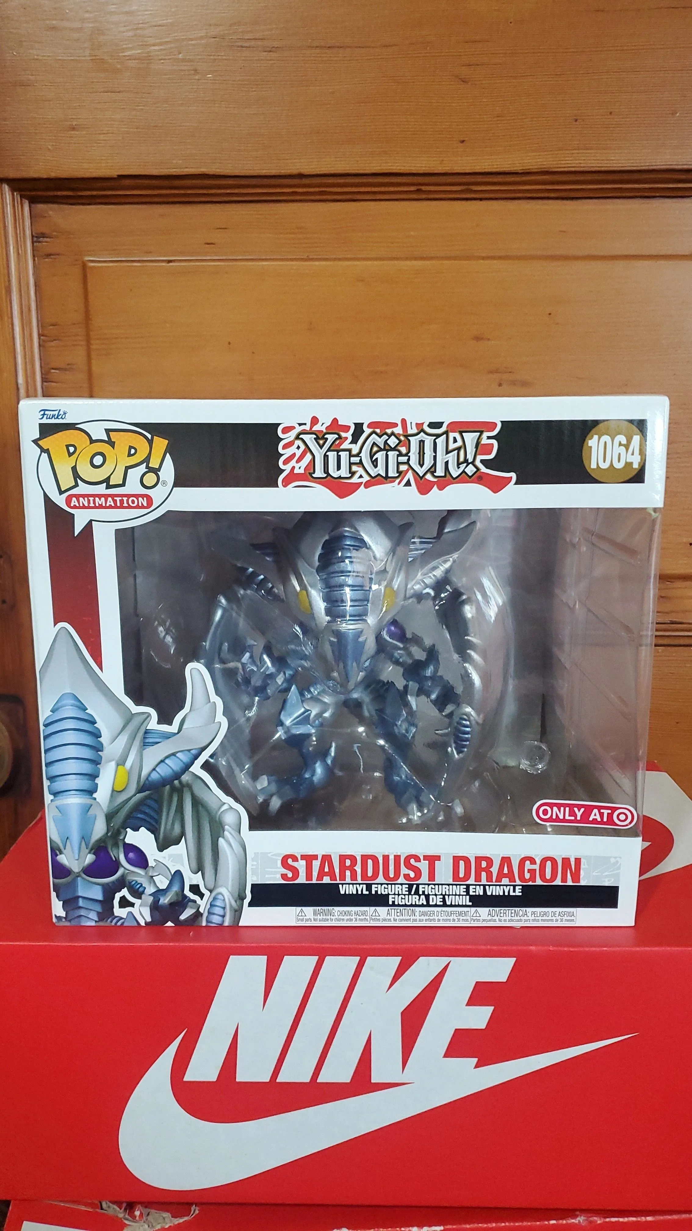 Product image for Funko Pop! Vinyl Super 6 in: Yu-Gi-Oh! - Stardust Dragon Target Exclusive #1064