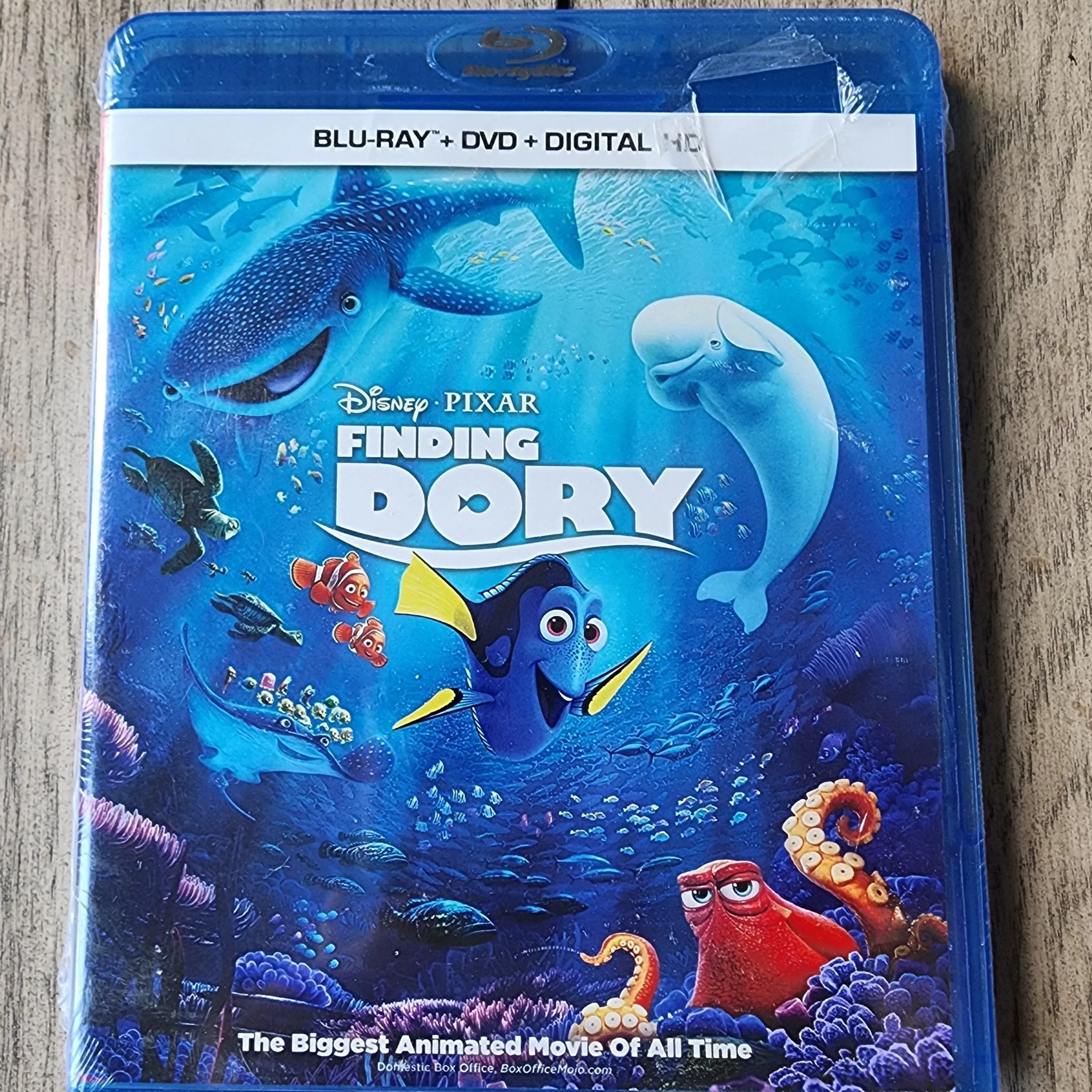 Product image for New & Sealed! Finding Dory Blu-Ray + DVD Disney Pixar 2016.

See other listings!