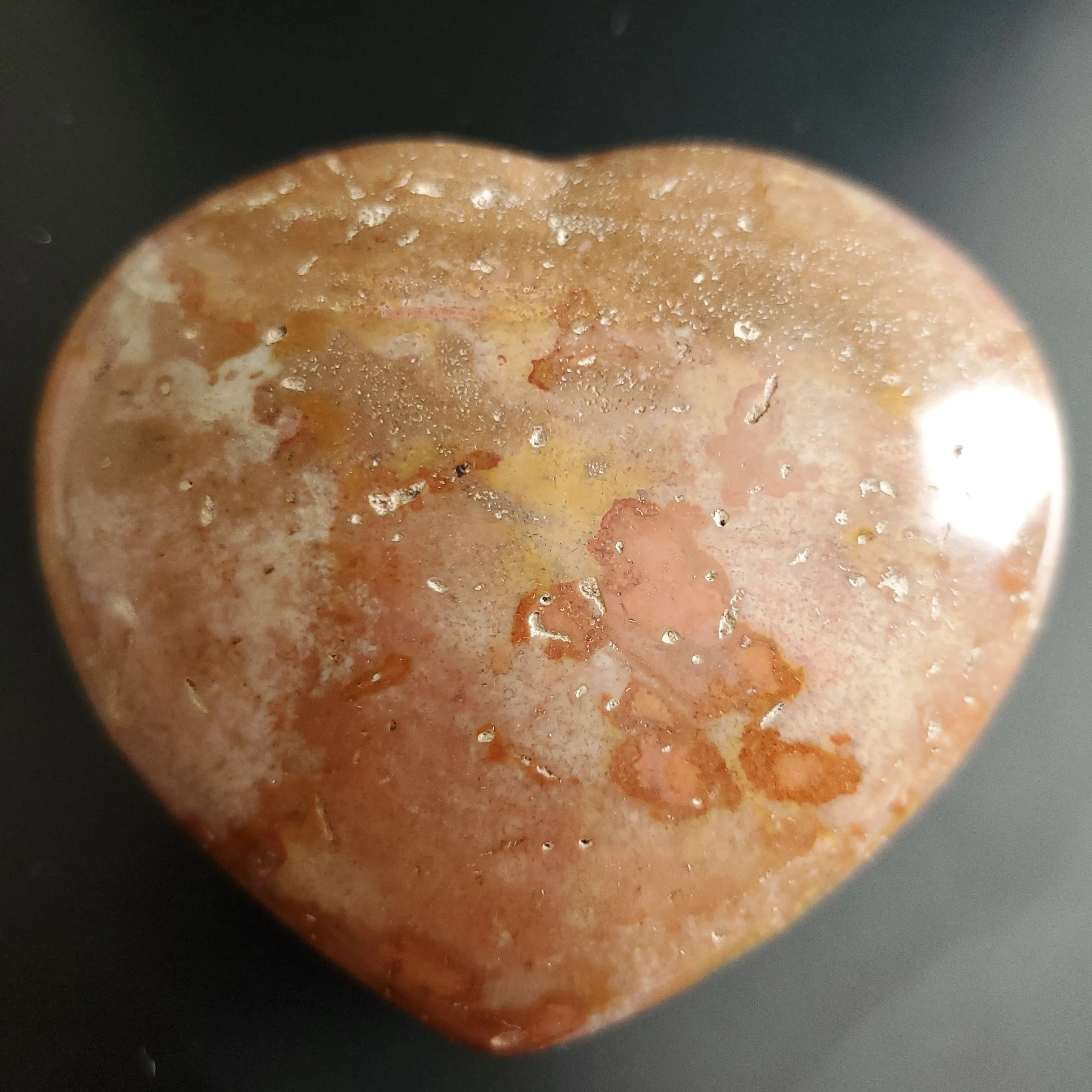 Product image for Polychrome Jasper Heart