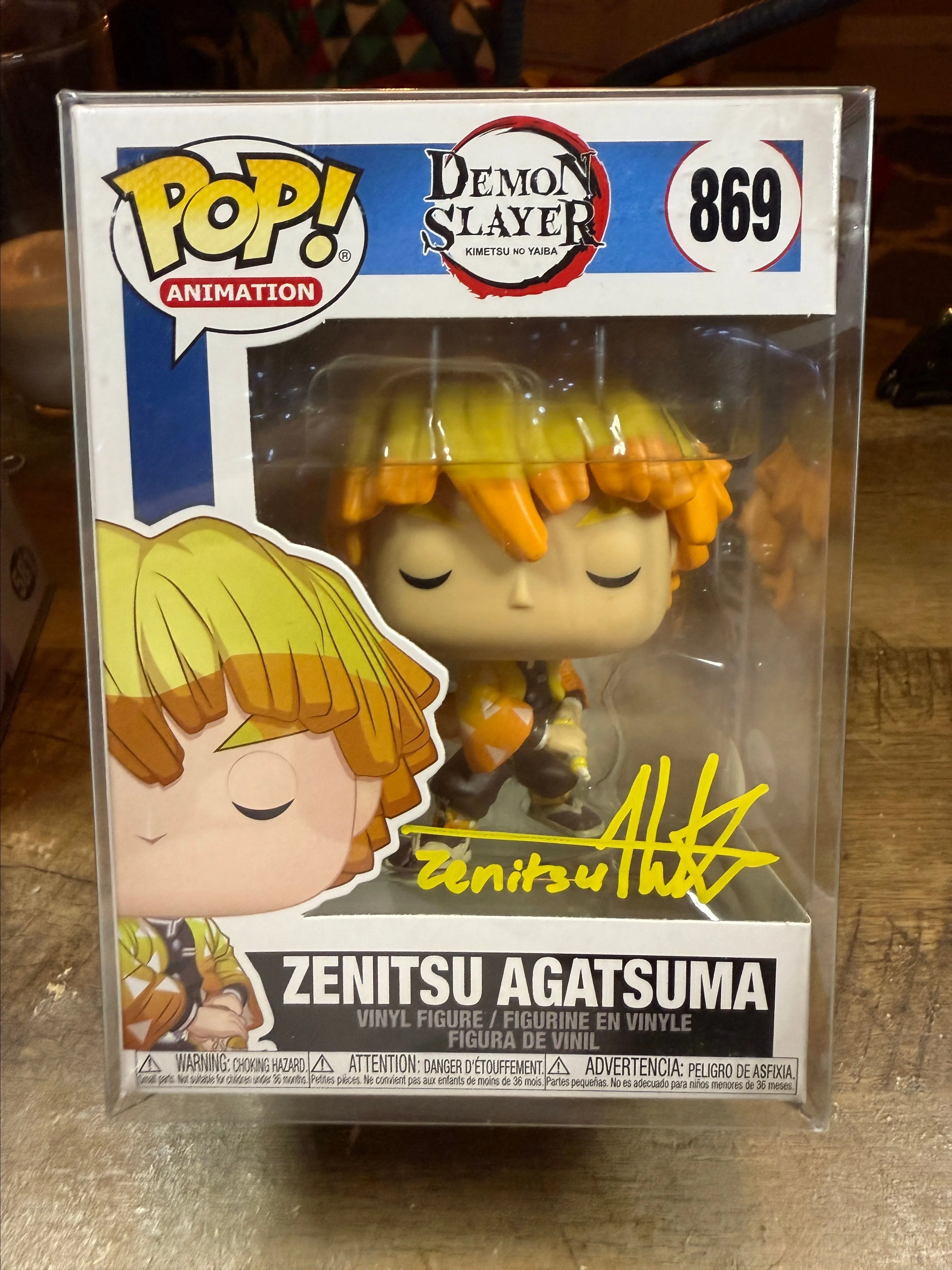 Product image for Zenitsu Agatsuma #869 Autograph