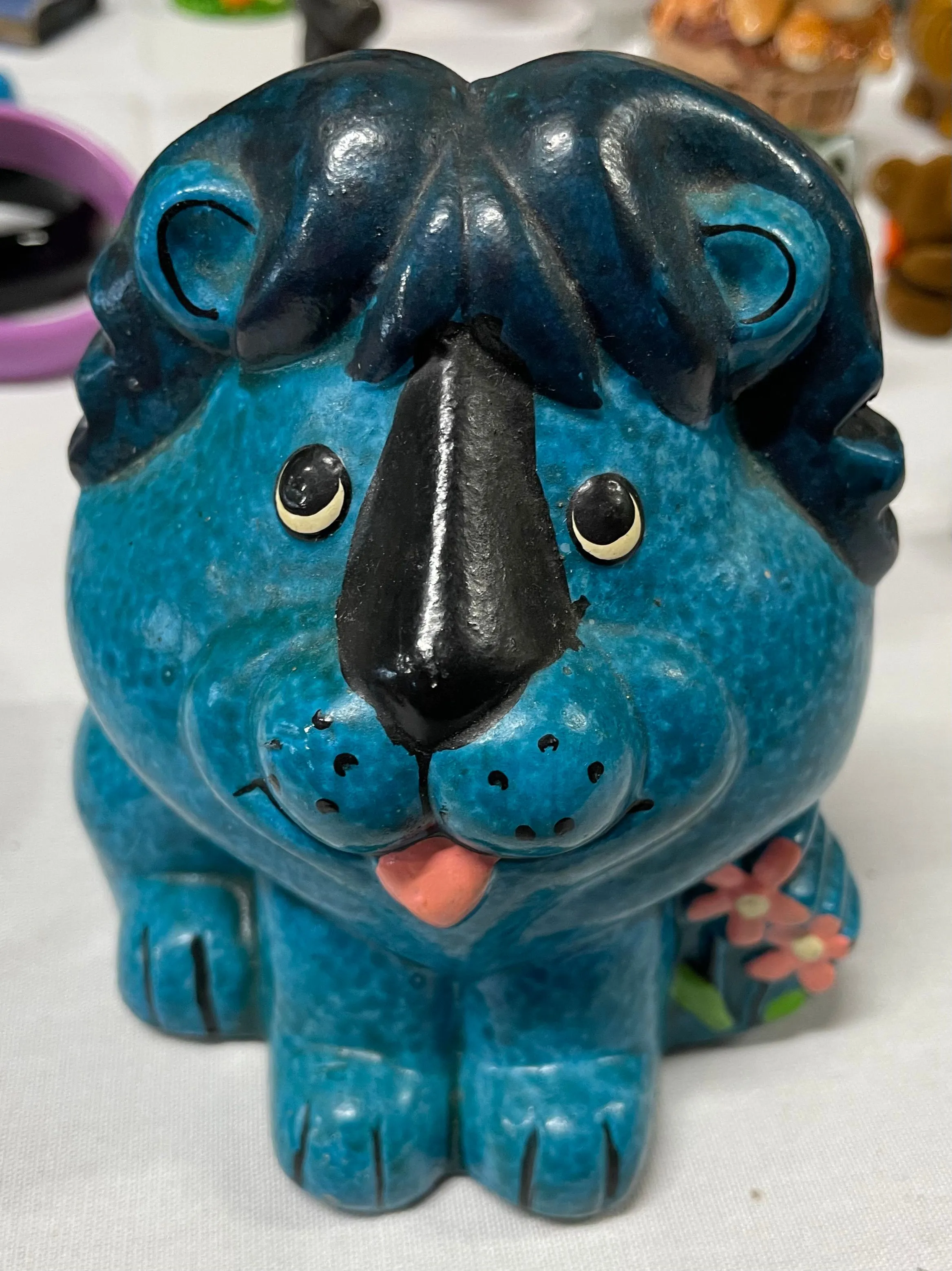 Product image for Vintage lion bank