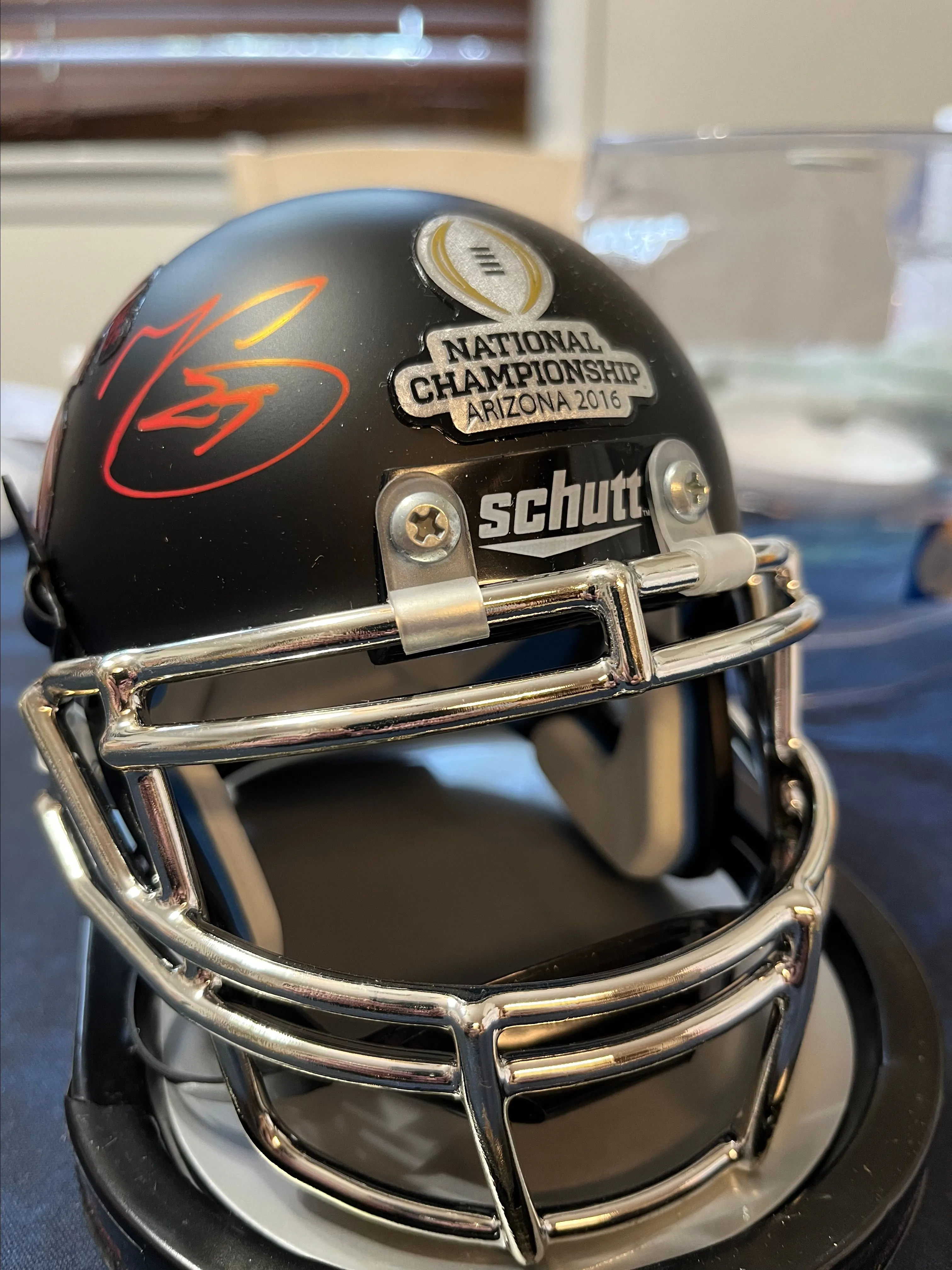 Product image for Minkah Fitzpatrick Signed Specialty Alabama Mini Helmet
