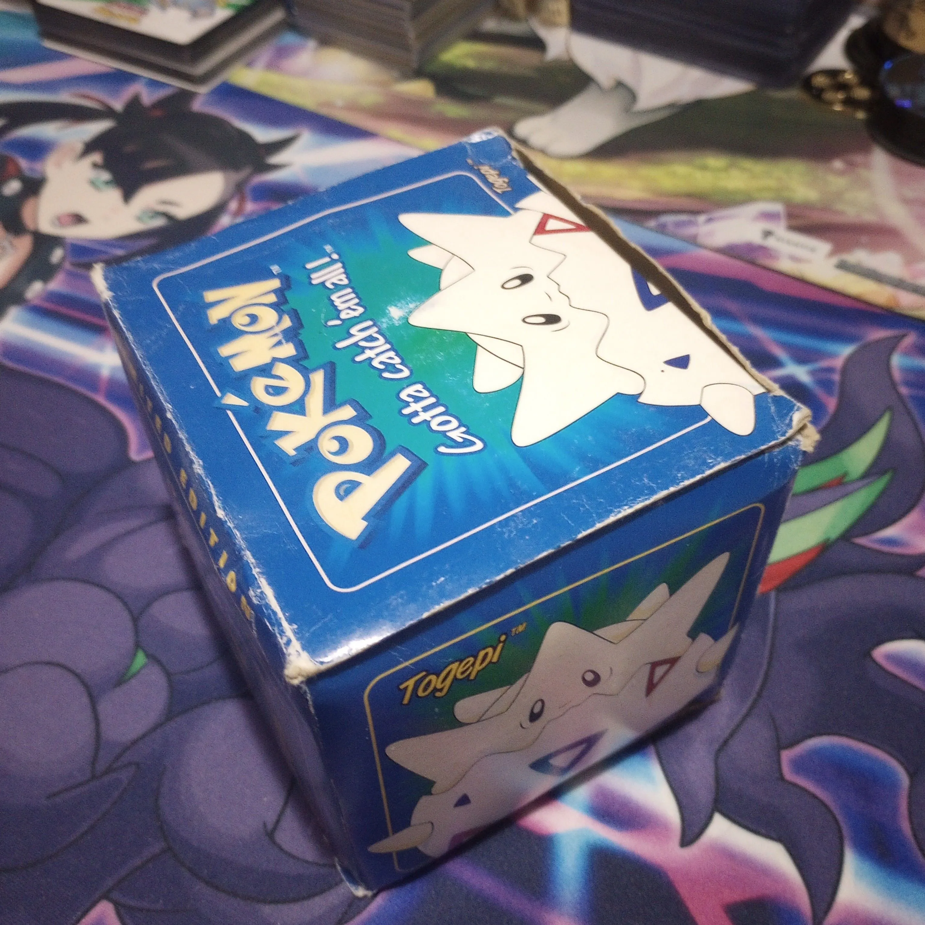Product image for togepi vintage1999 Burger King 23 k gold plated pokemon card