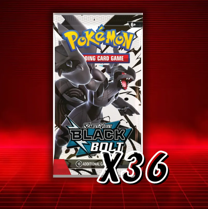 1 SV (36) Black Bolt Booster Packs  Whatnot: Shop, Sell, Connect