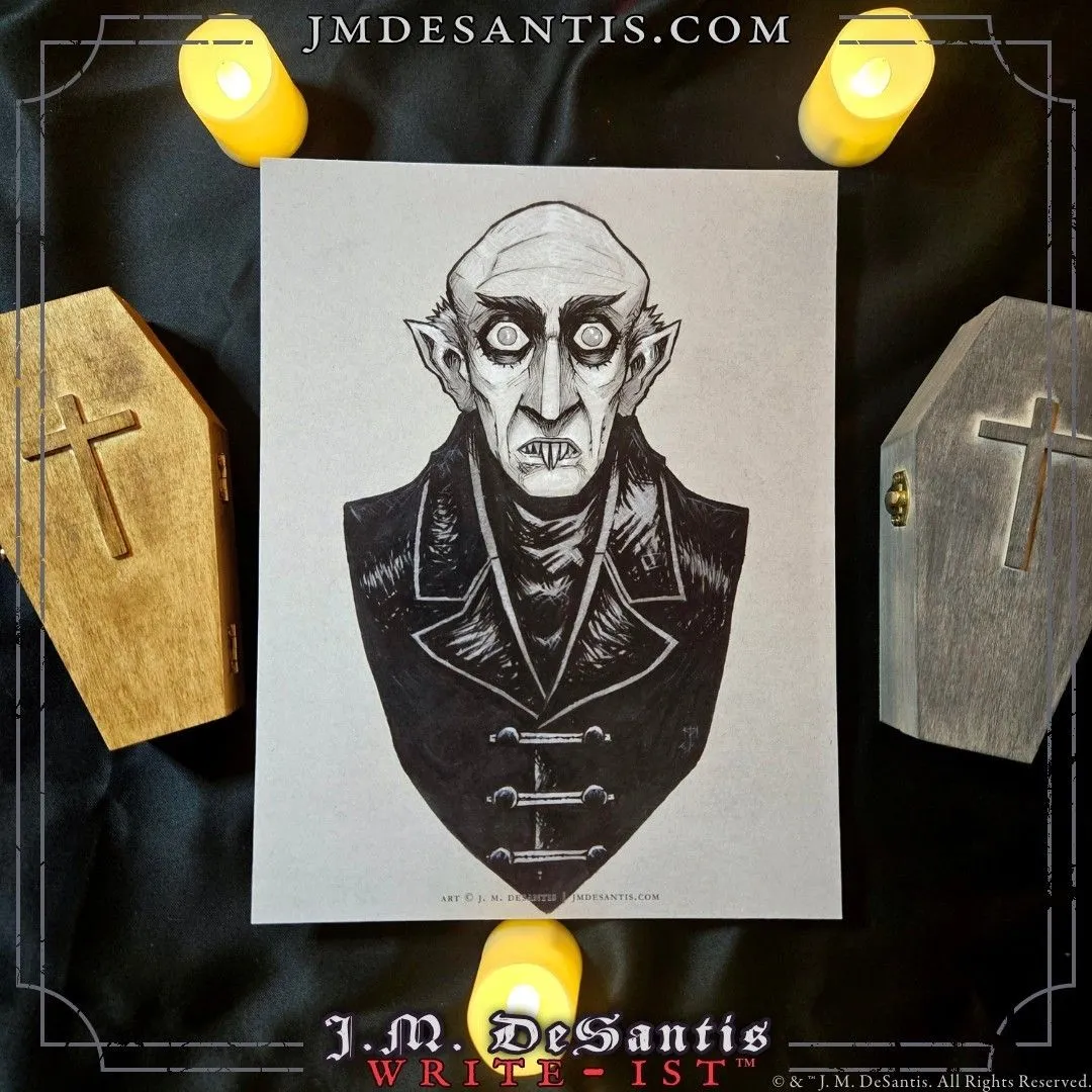 Product image for Print (Nosferatu) - Orlok Toned Bust