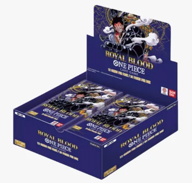 Product image for OP-10 Bandai Royal Blood Booster Box Ripped HITS ONLY