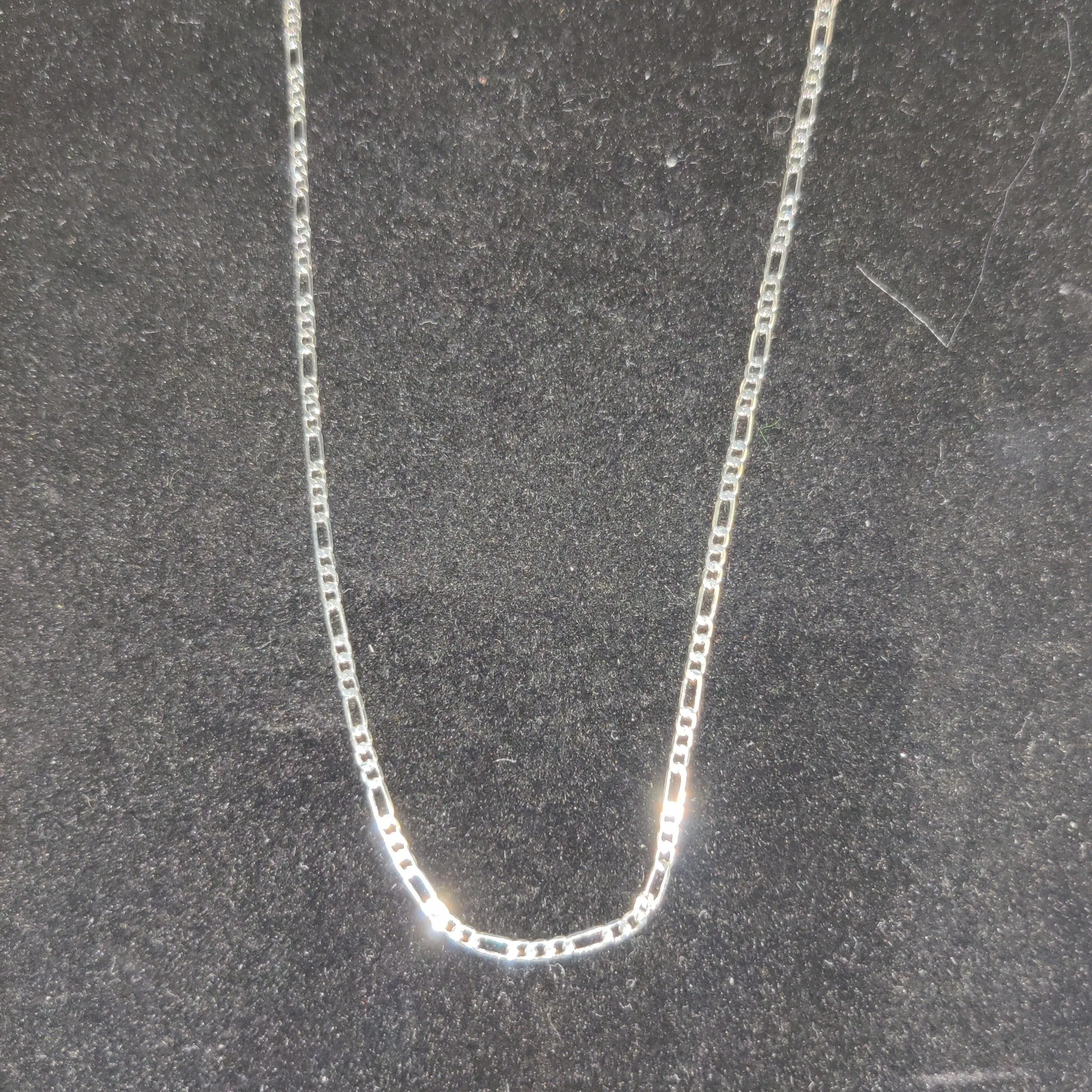 Product image for .925 Sterling silver 3-1 Figaro chain