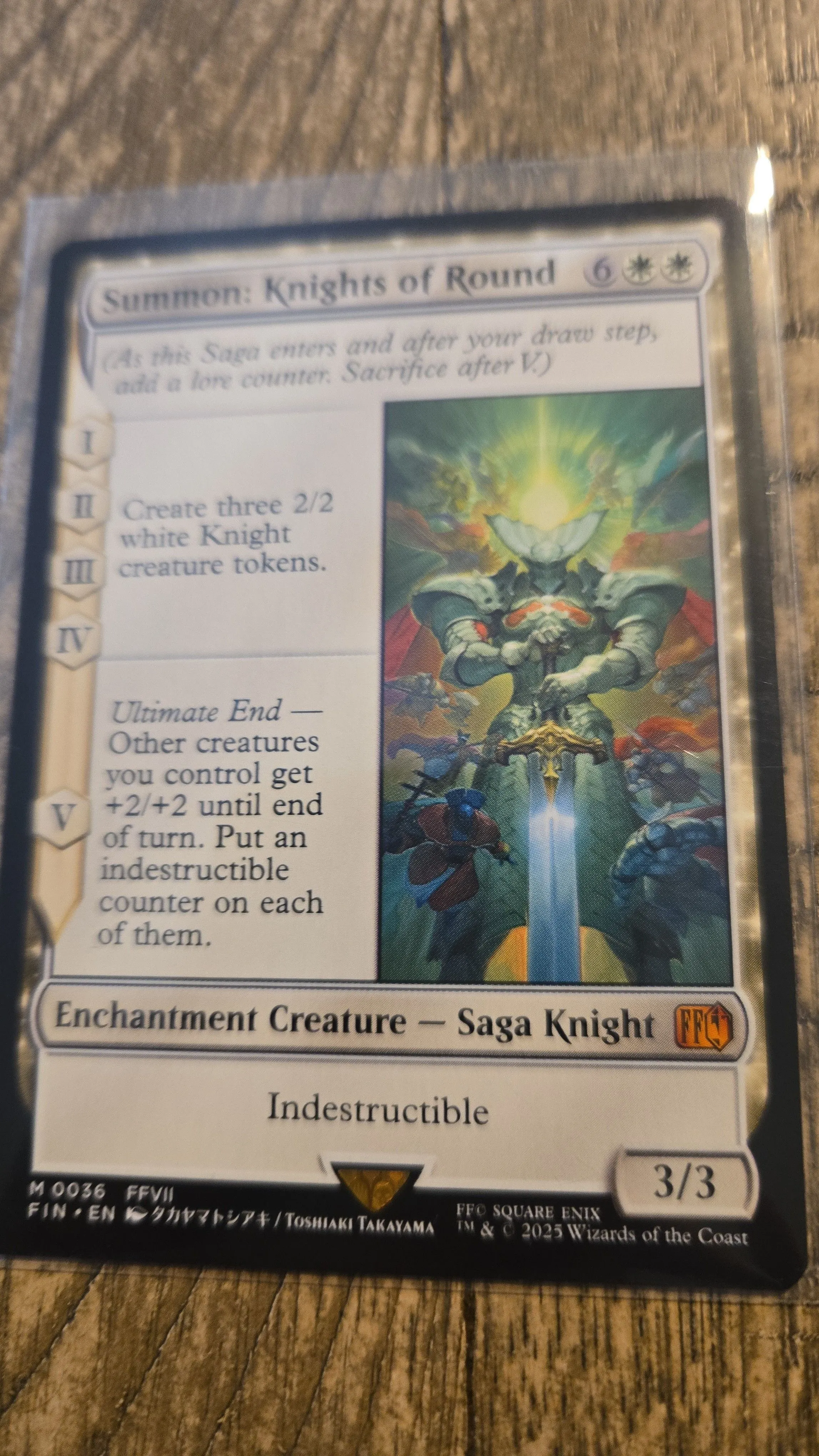 Product image for mtg Final fantasy Summon: Knights of the round 
