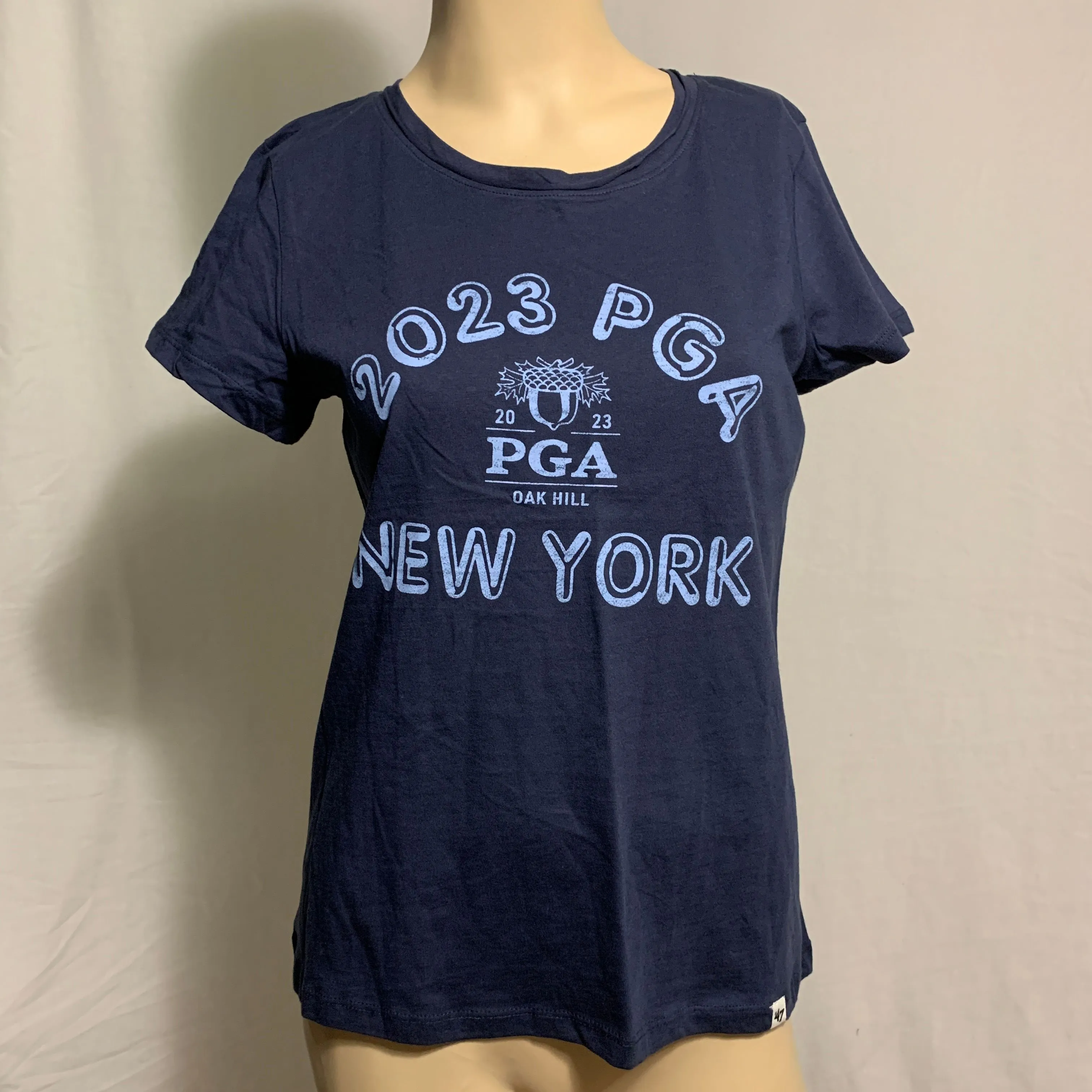 Product image for '47 Brand Shirt 2023 PGA Oak Hill Championship Golf Frankie T-Shirt Womens S