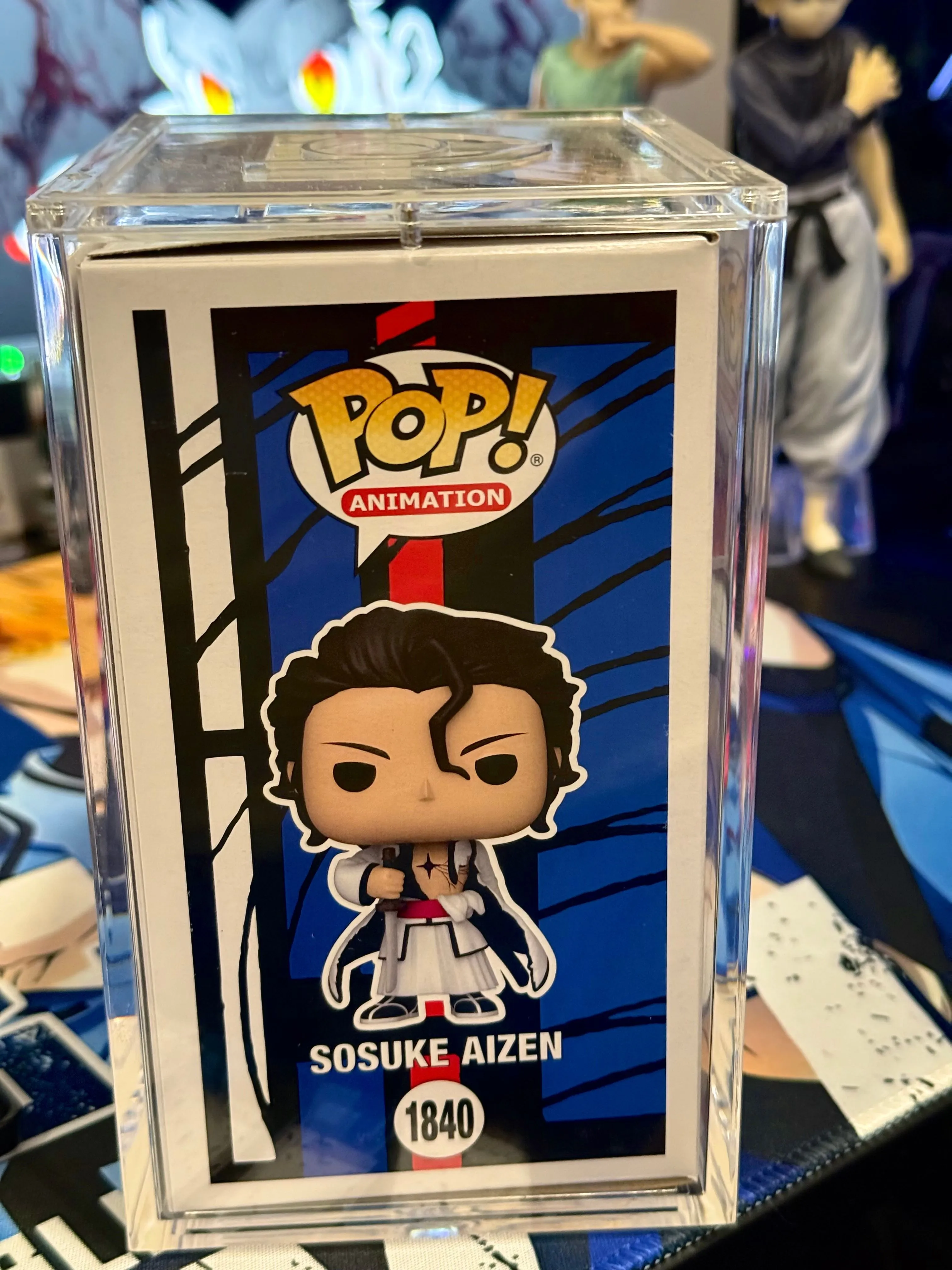 Funko shop Exclusive Bleach Sosuke Aizen Funko Pop has been loaded and here is the early link for it. Save it for 17th. Theres 16k thanks to PopHolmes Discord subscription. It might