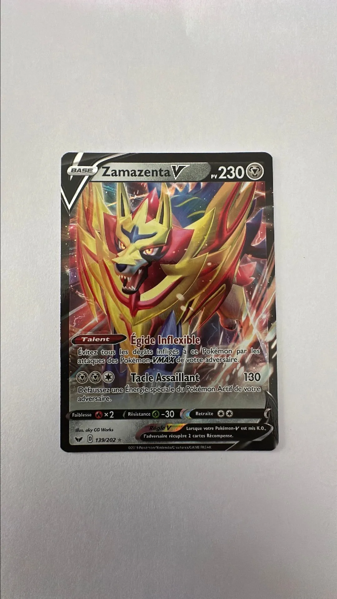 Product image for Zamazenta V 139/202