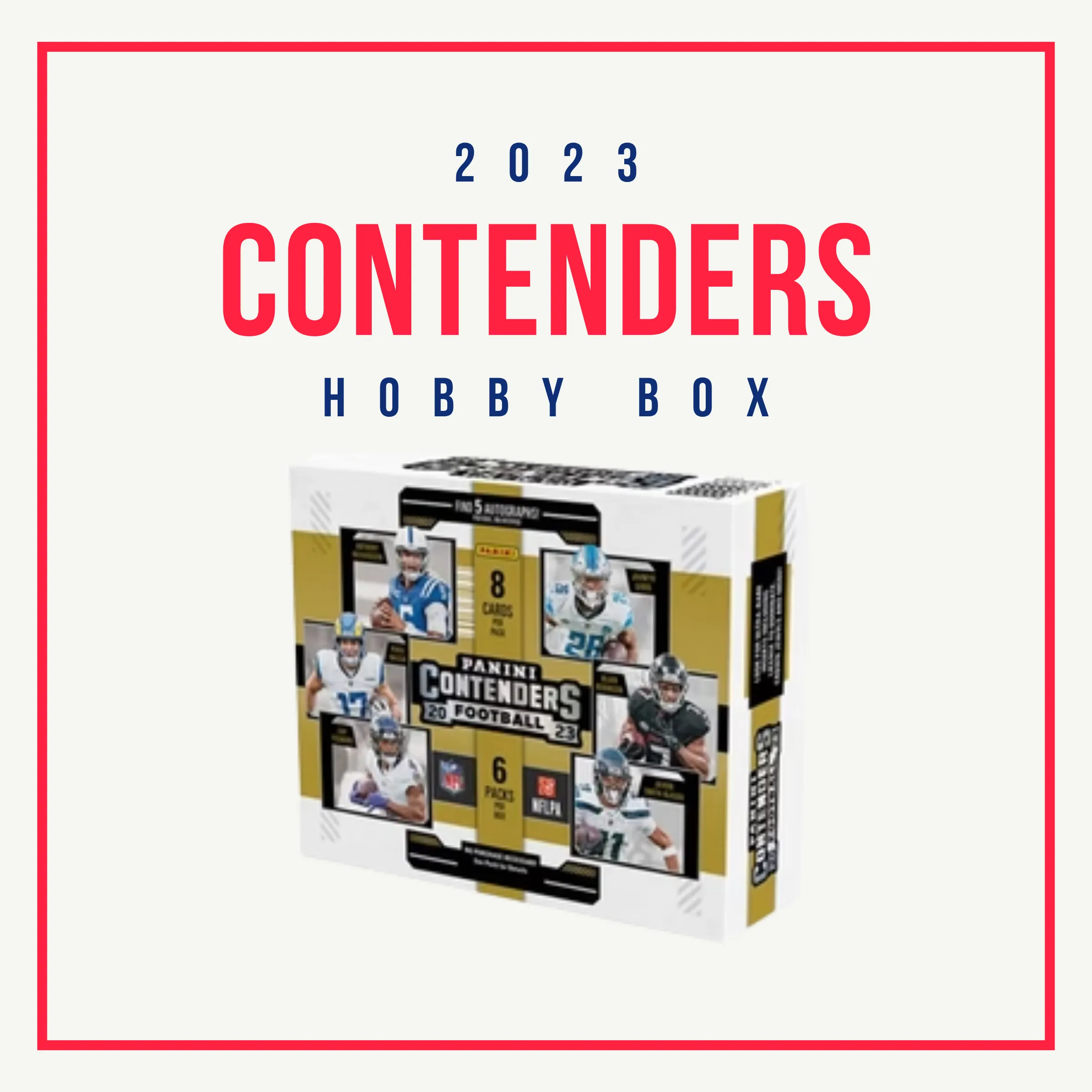 Product image for 2023 Panini Contenders Football Hobby Box