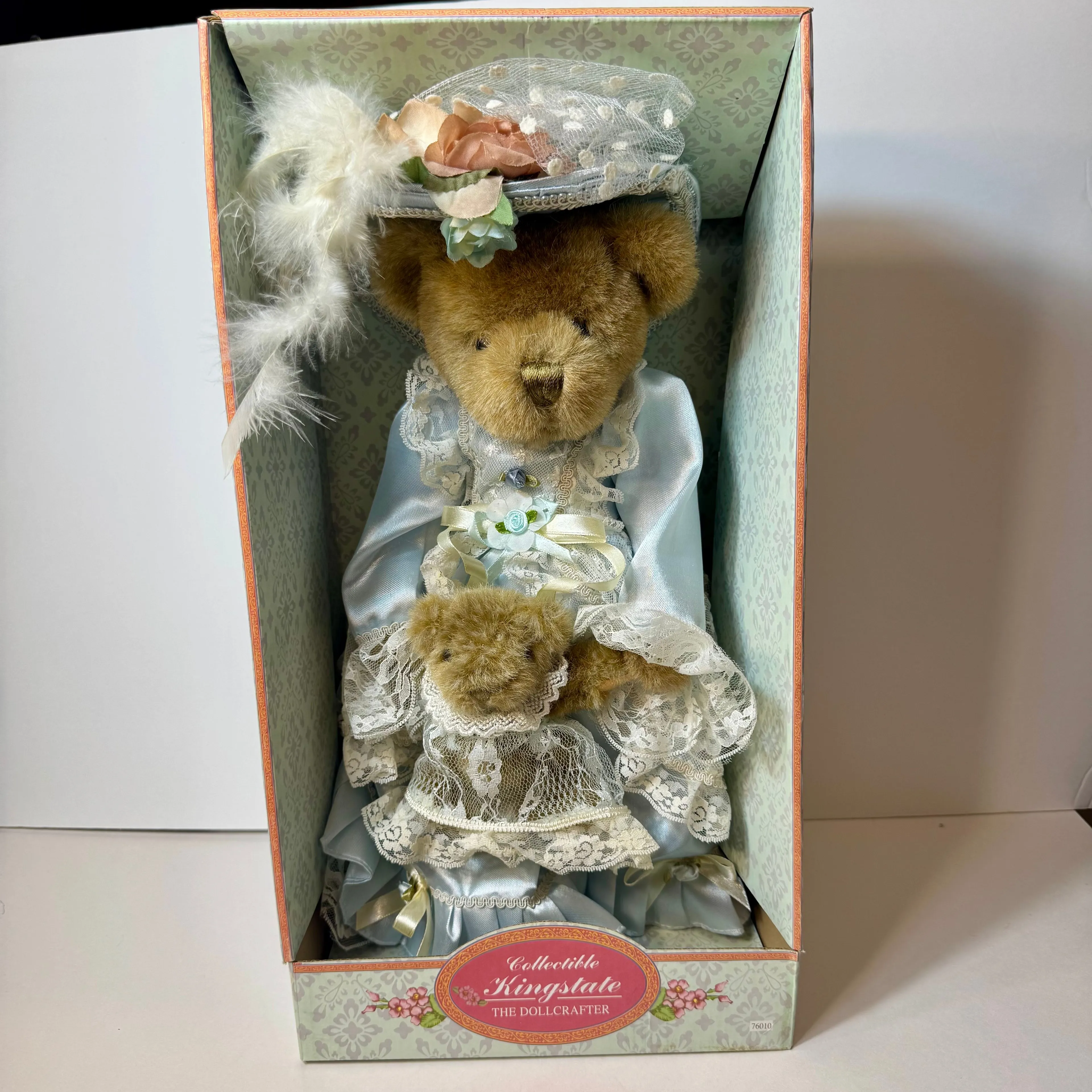 Product image for New in box. Collectible Kingstate The Dollcrafter Victorian Bear. vintage collectible teddy bear dre