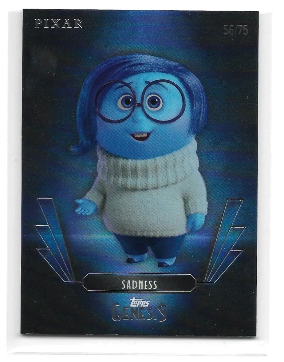 Product image for Topps Genesis Pixar Inside Out Sadness /75