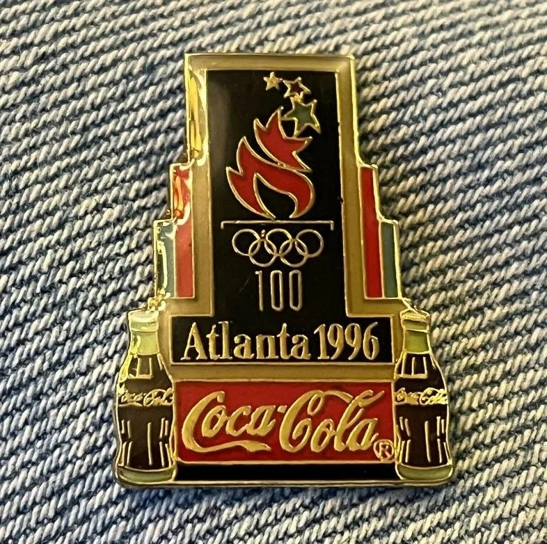 Product image for Coca Cola 1996 Olympic Lapel Pin