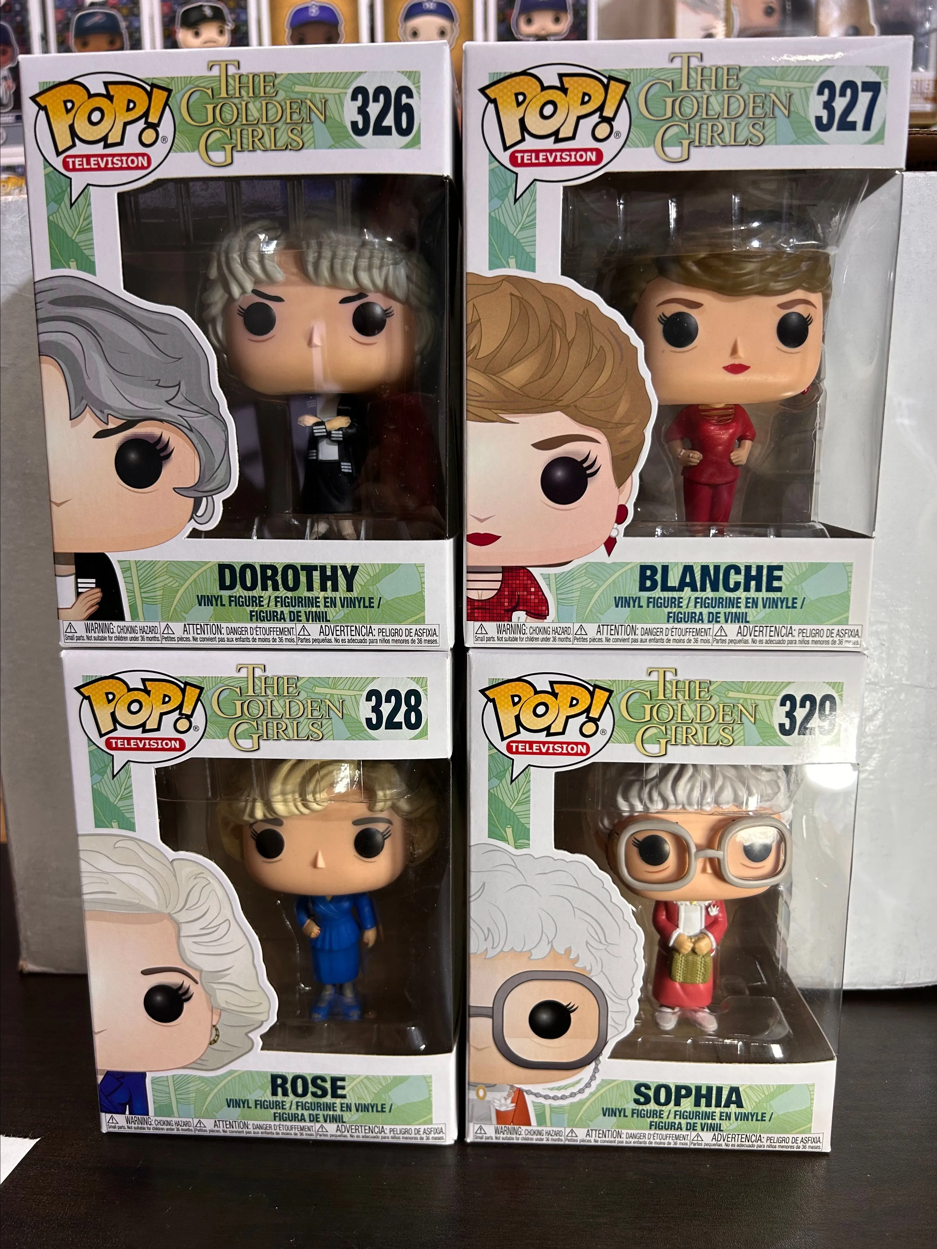 Product image for 4 Pop Bundle Full Set Golden Girls Funko Pops - See Description