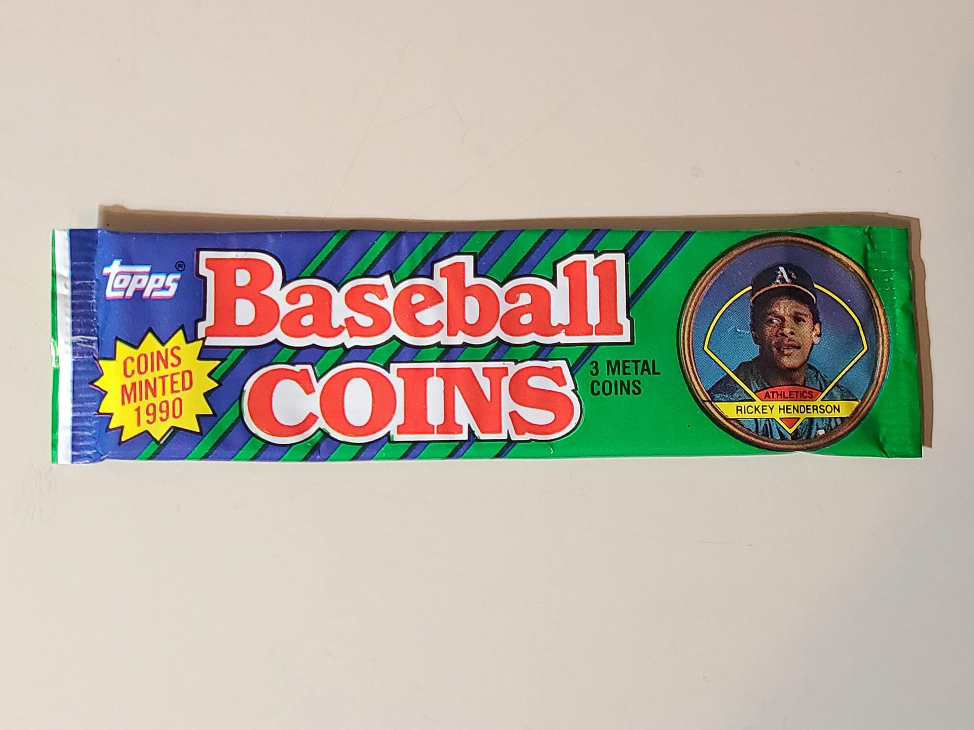 Product image for 1990 Topps Coins Baseball Coin Pack