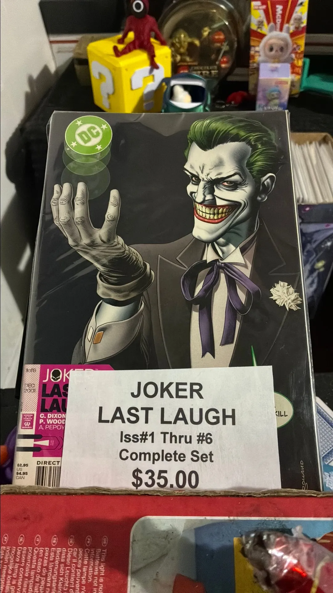 Product image for Joker last laugh #1-6 complete set