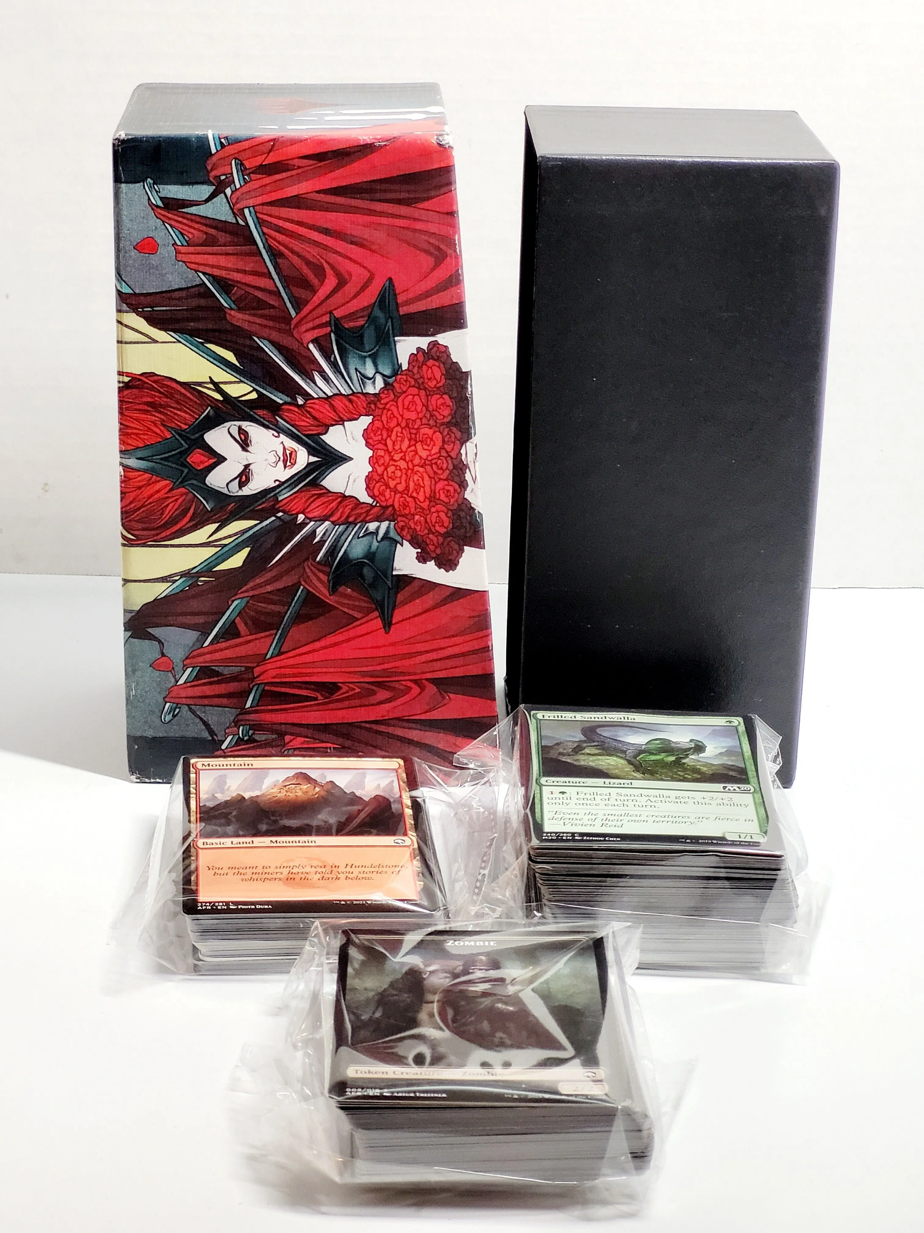 Product image for Crimson Vow Bundle/Fat Pack Box Magic the Gathering MTG Includes 3 Stacks Cards Assorted Unsearched 