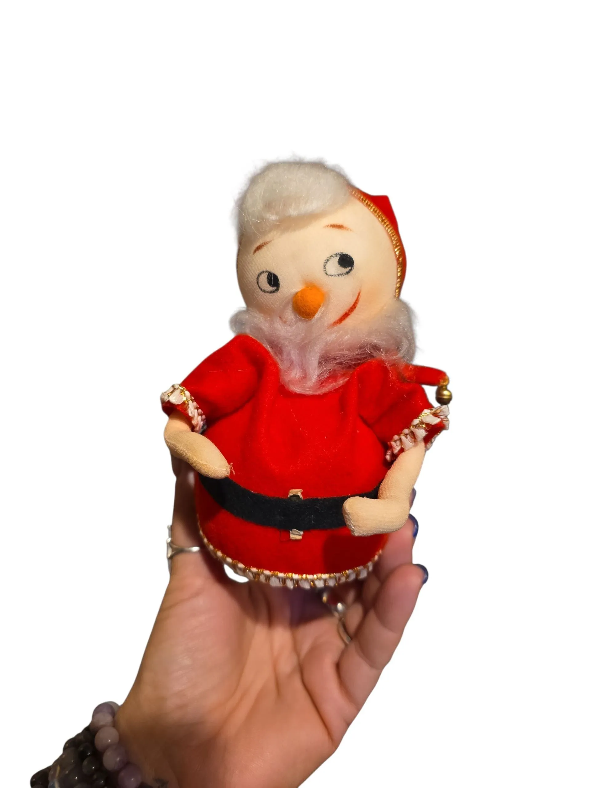 Product image for 020 - felt and Styrofoam side eye santa