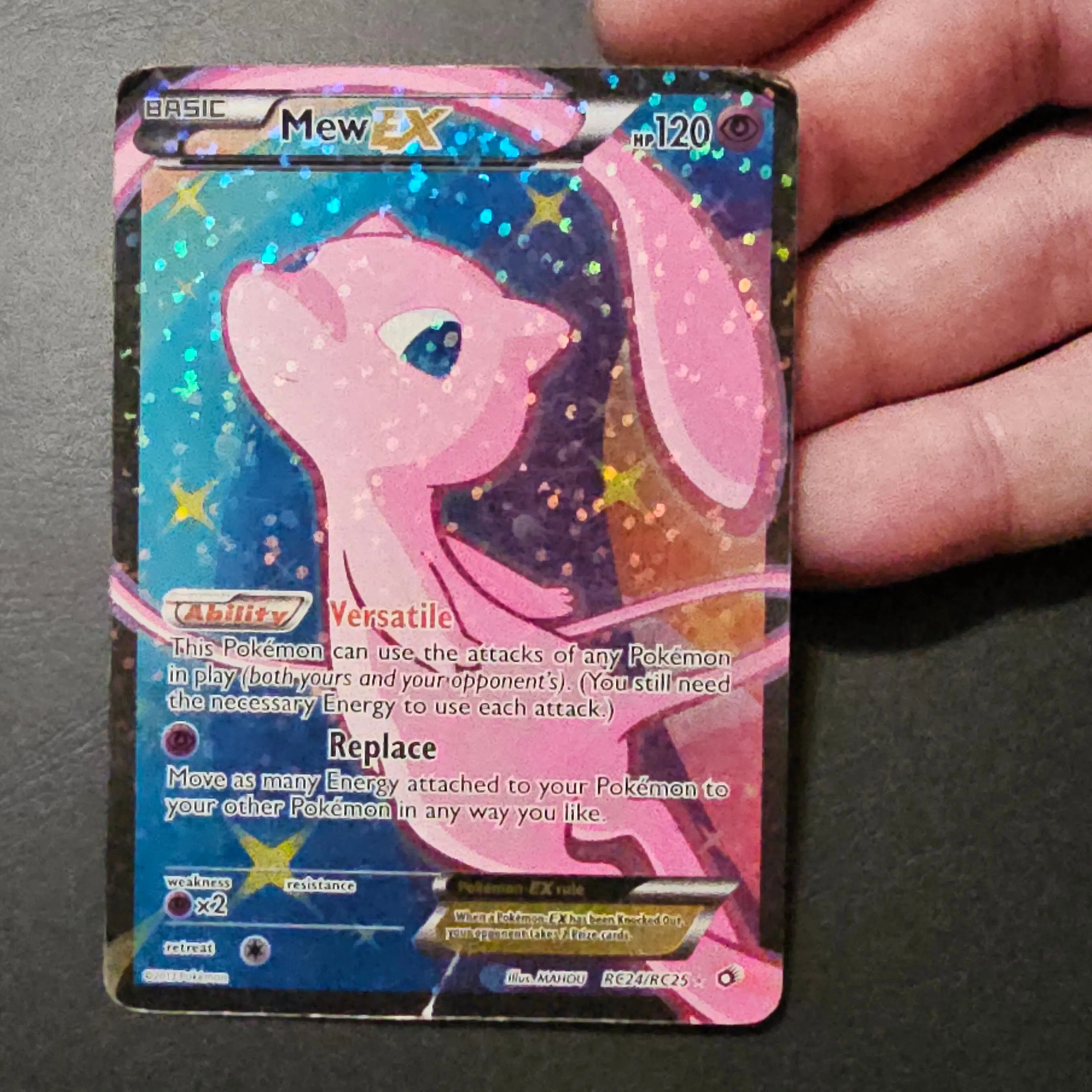 Mew EX (Full Art) RC24/RC25 Legendary Treasures: Radiant Collection Holo  Heavy Played  Whatnot: Shop, Sell, Connect
