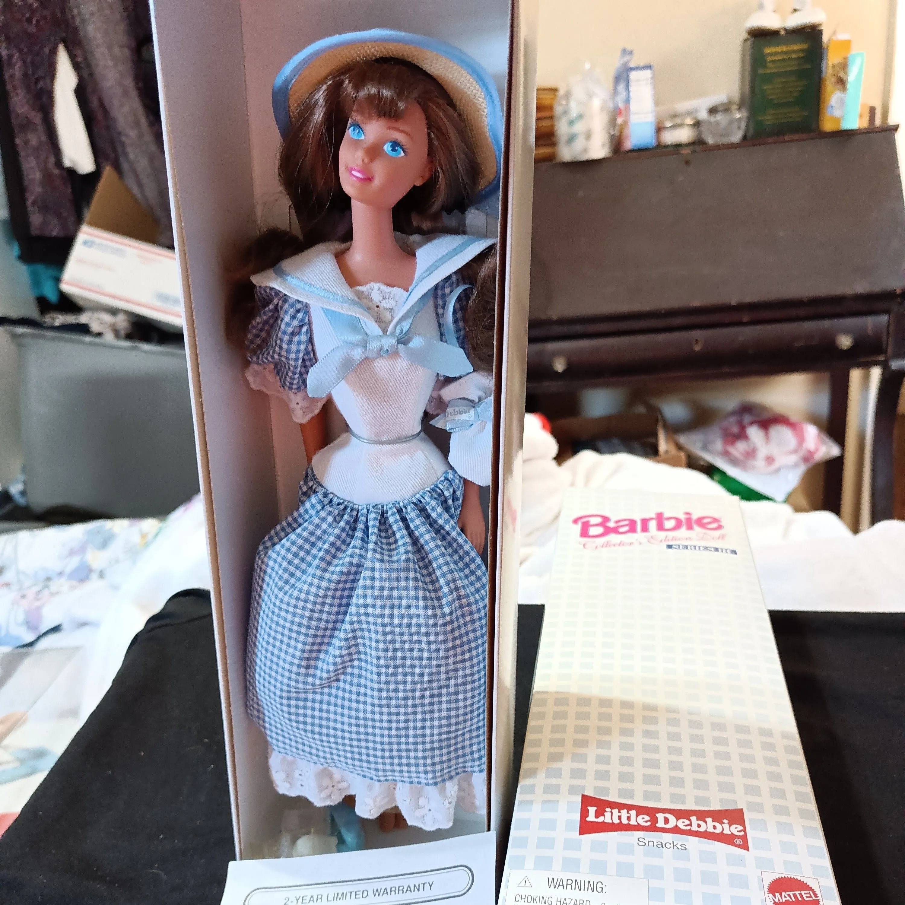 Product image for Series III Little Debbie Barbie collector edition Doll  1997