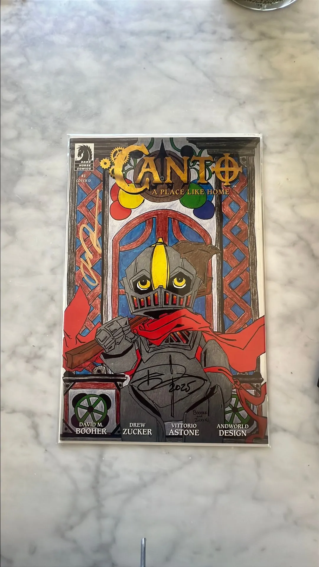 Product image for CANTO: A PLACE LIKE HOME #1 Booher cover art variant 2x signed