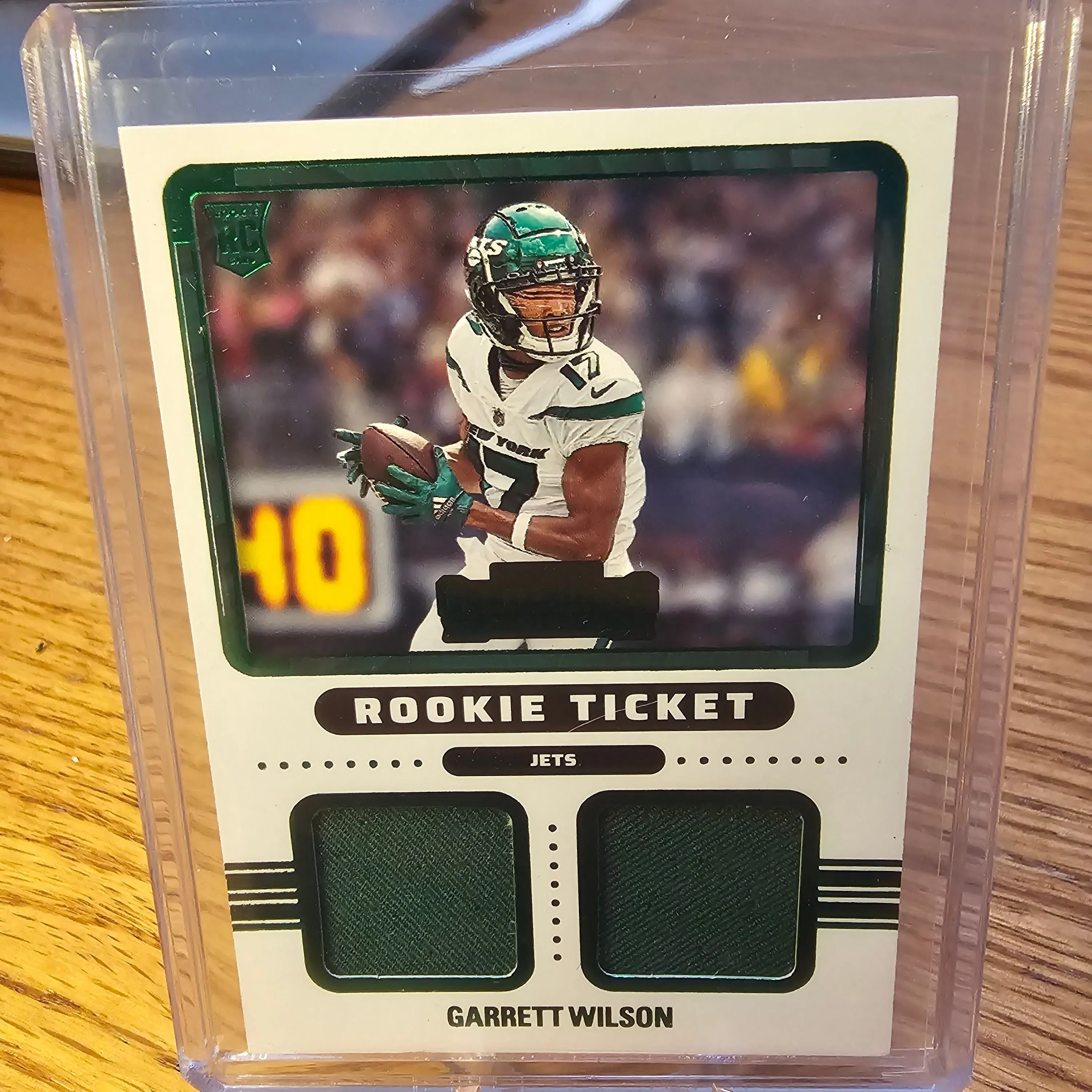 Product image for 2022 Contenders Garrett Wilson Rookie Patch No. RDS-GWI