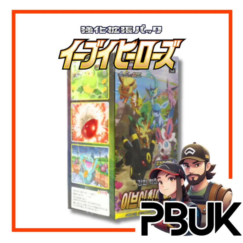 Eevee Heroes Korean Booster Box  Whatnot: Shop, Sell, Connect