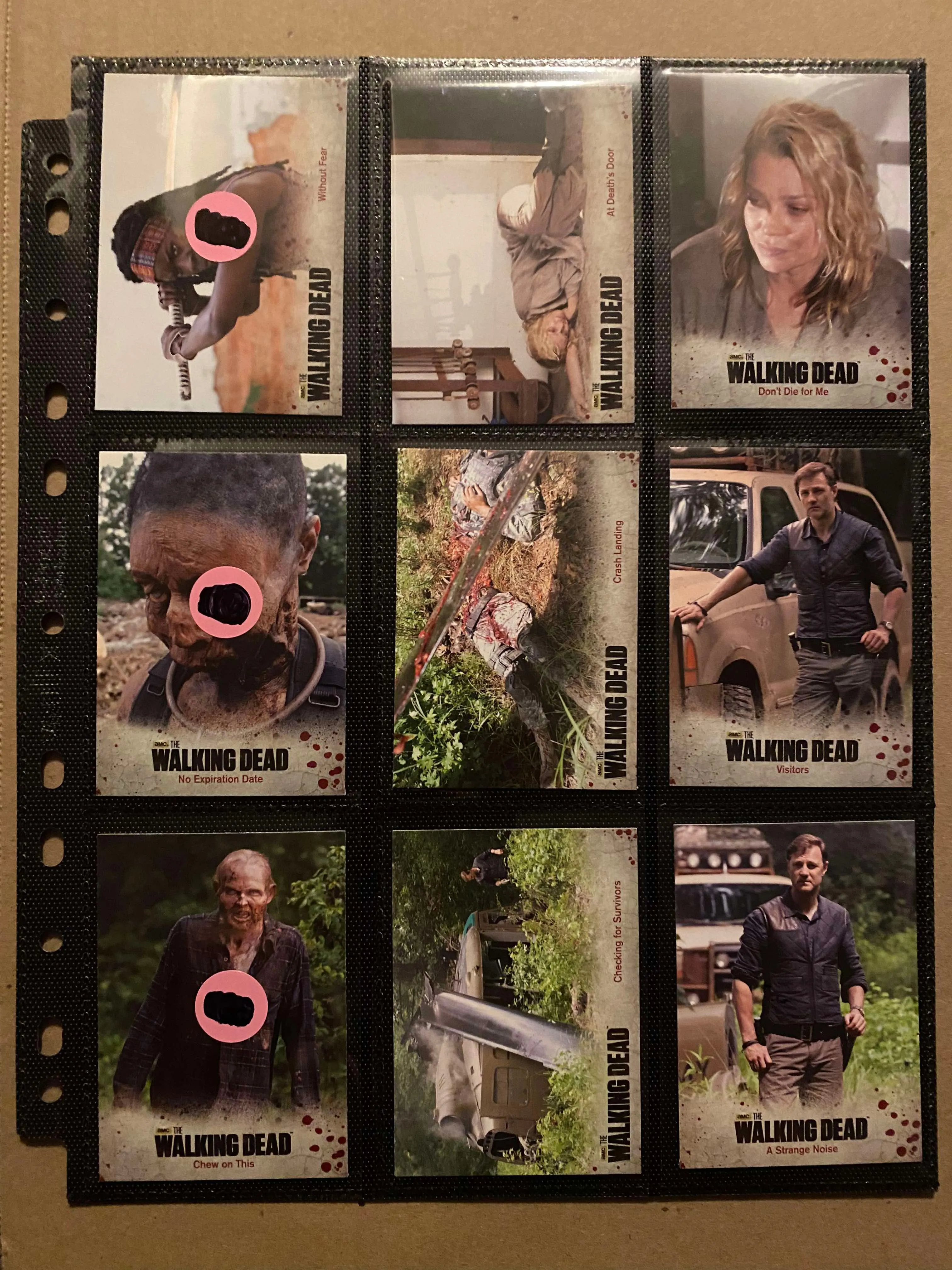Product image for 2014 Cryptozoic Walking Dead Season 3 Part 2 Complete 72-Card Base Set