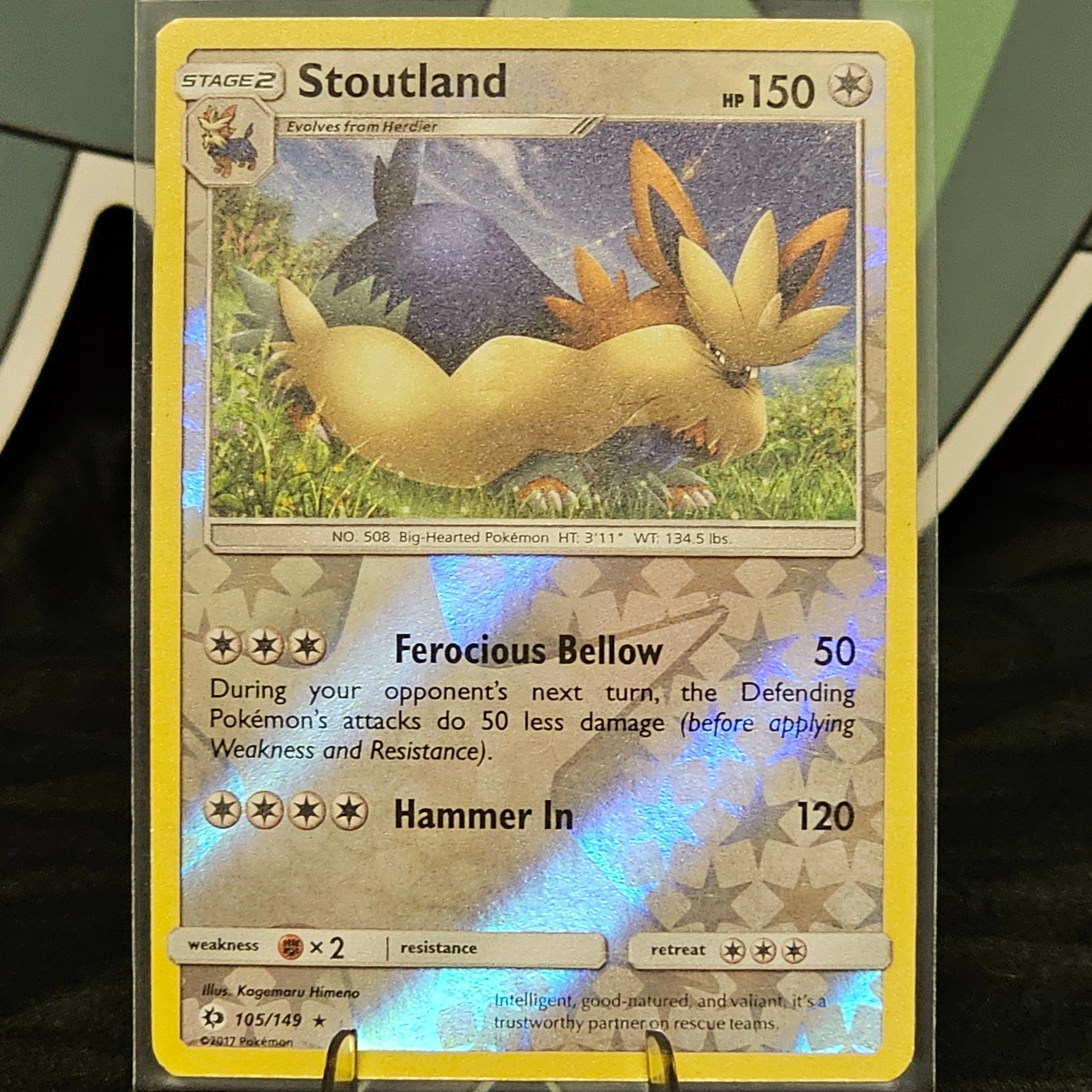 pokemon card stoutland Amazon.com: Pokemon - Stoutland V 116/159 - Crown Zenith