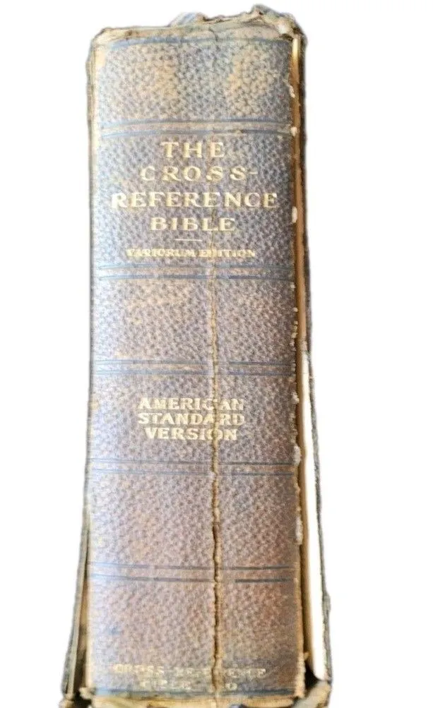Product image for Books - Antique - The Cross Reference Bible