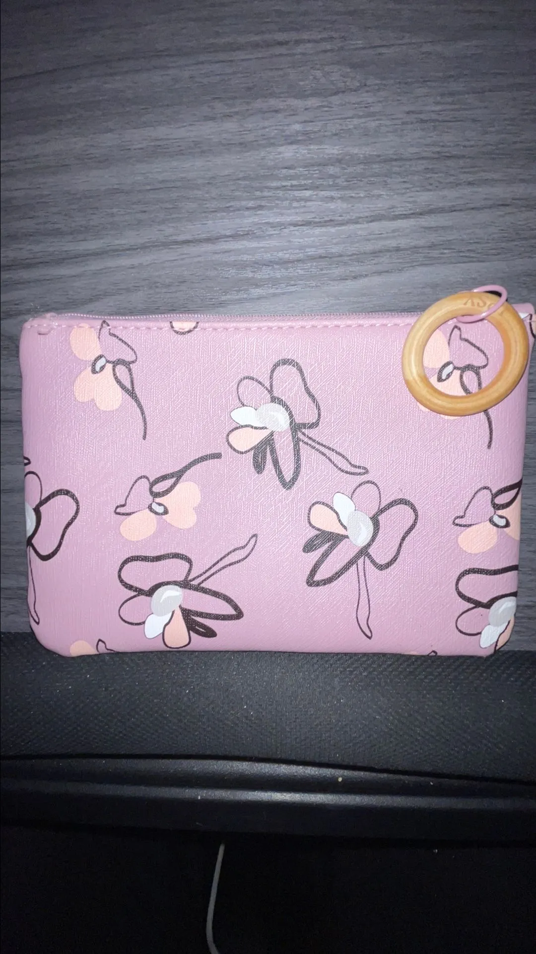 Product image for Ipsy Makeup Bag - 1 - Wooden Pull