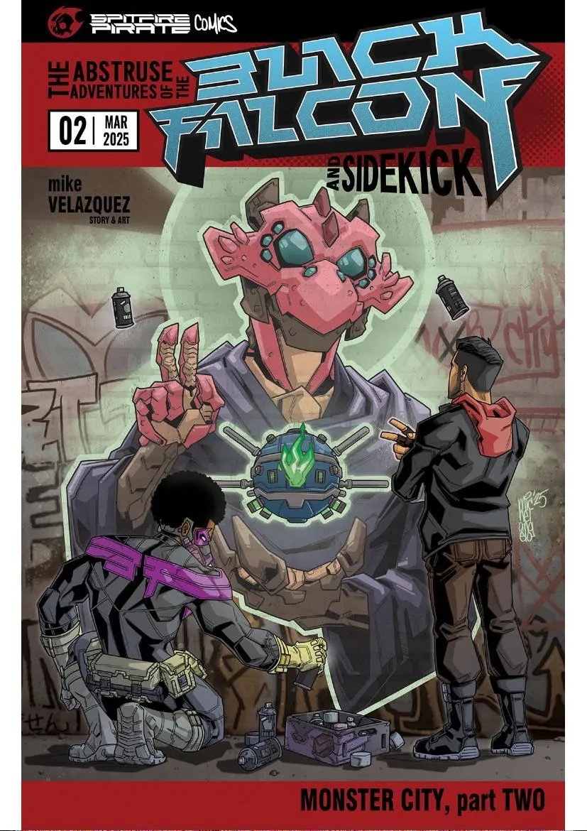 Product image for Black Falcon and Sidekick (Monster City, Part 2)