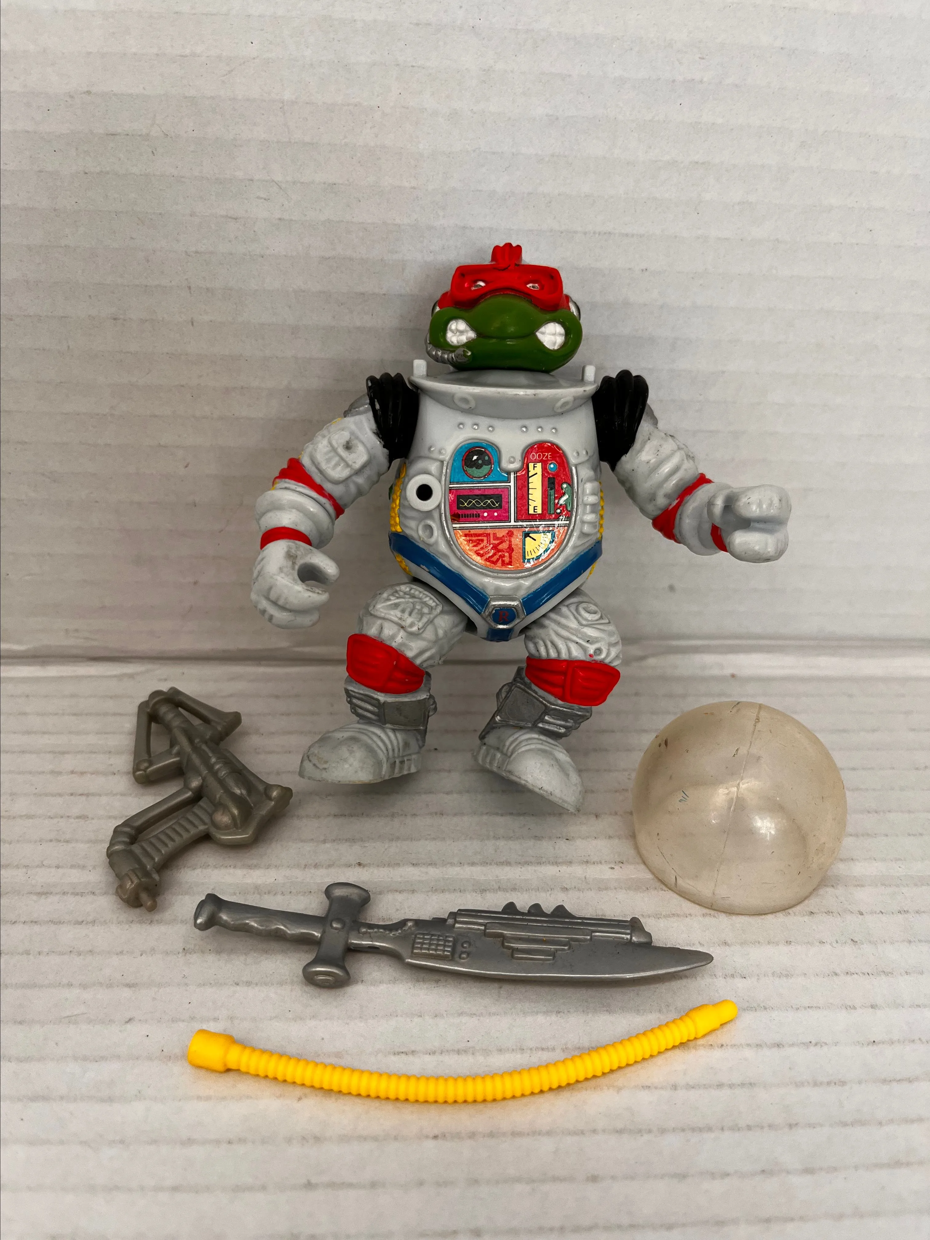 Product image for Vtg TMNT Disguised Turtles RAPH THE SPACE CADET 100% COMPLETE #2