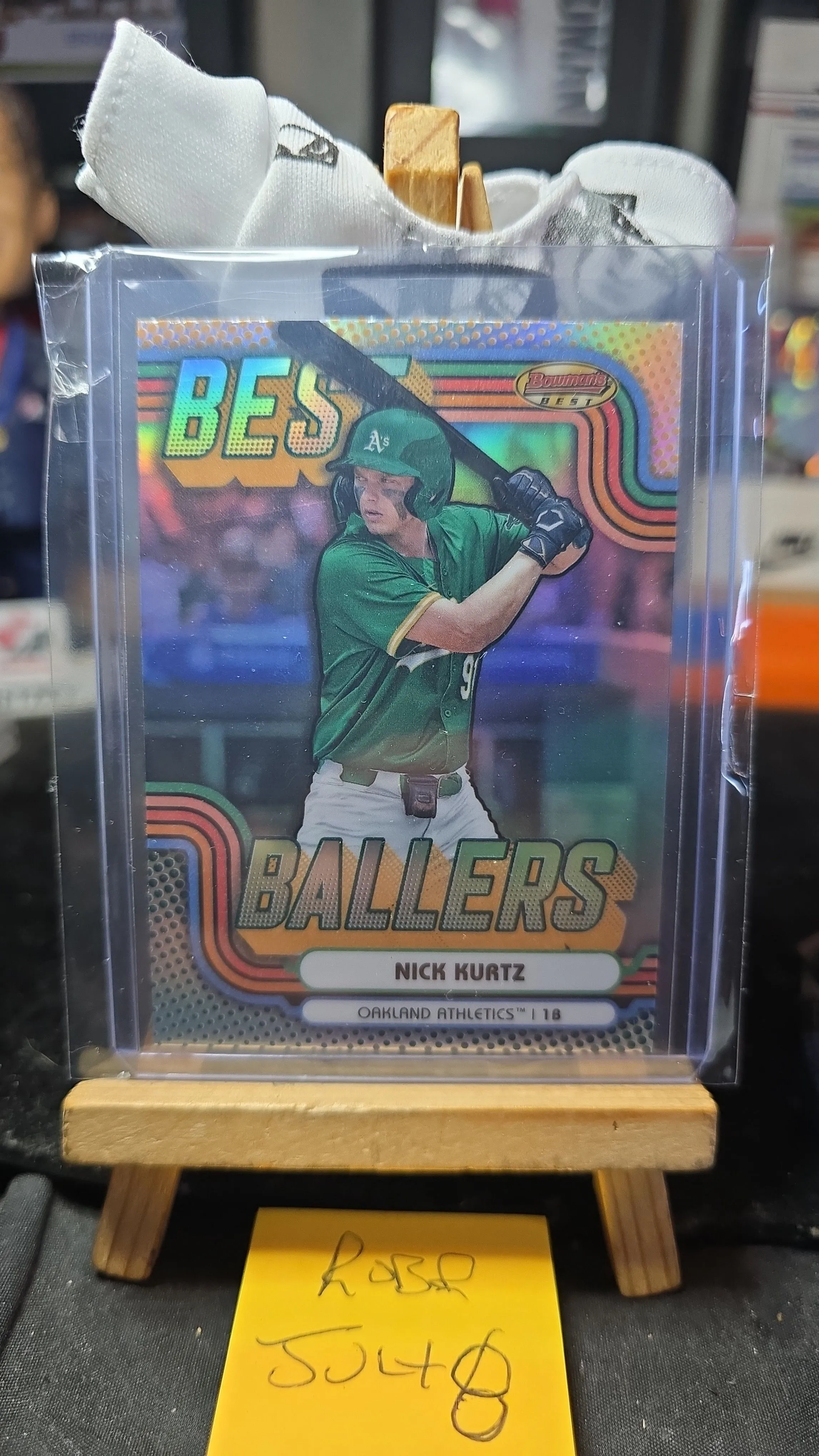 Product image for 2024 topps bowman best NICK KURTZ RC best ballers
