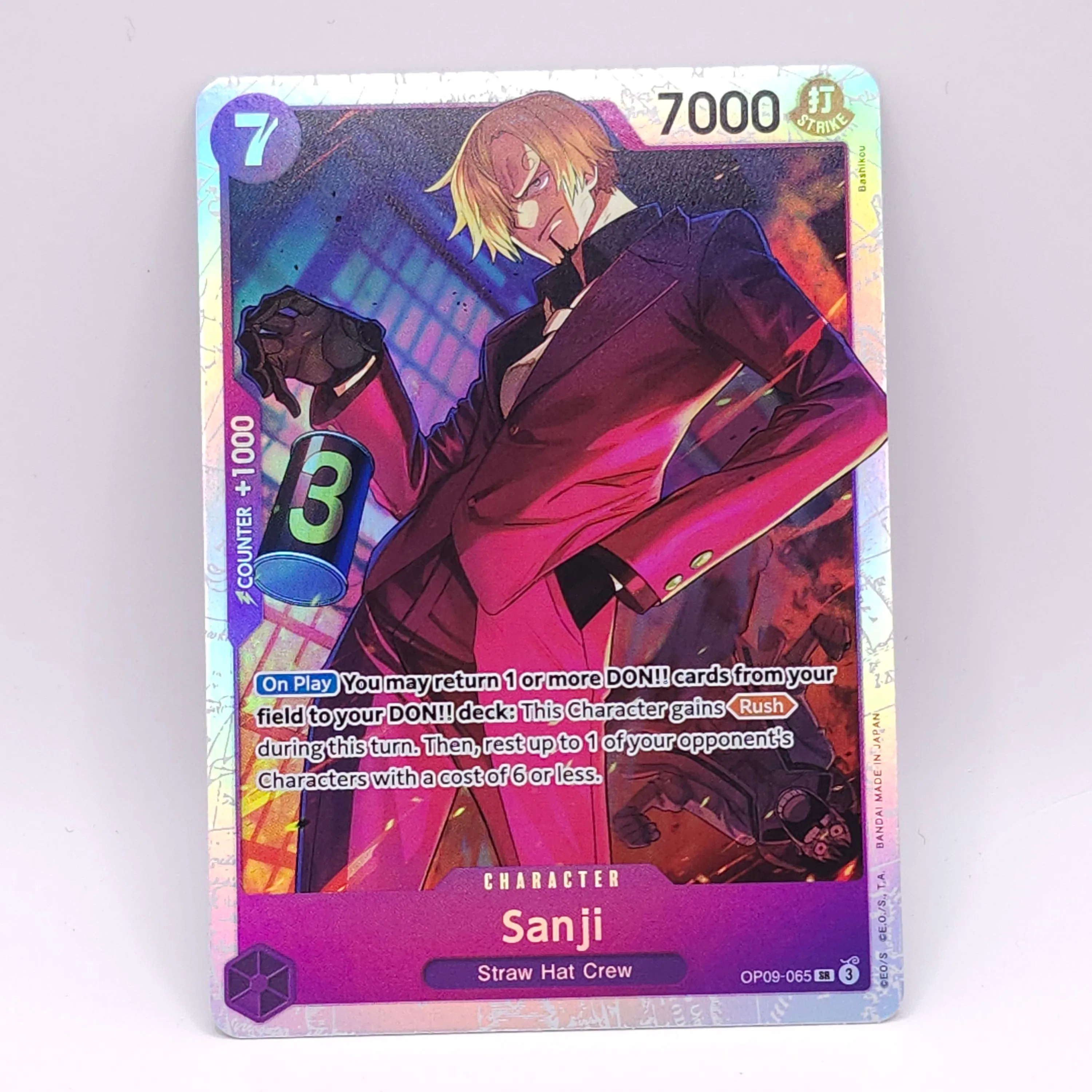 Sanji - Super Rare OP09-065 SR  Whatnot: Shop, Sell, Connect