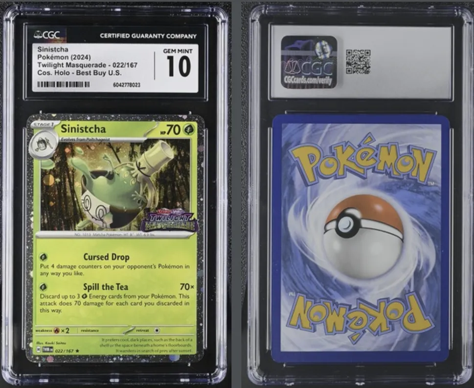 Product image for Sinistcha 022/167 Twilight Masquerade Stamped ( Best Buy)