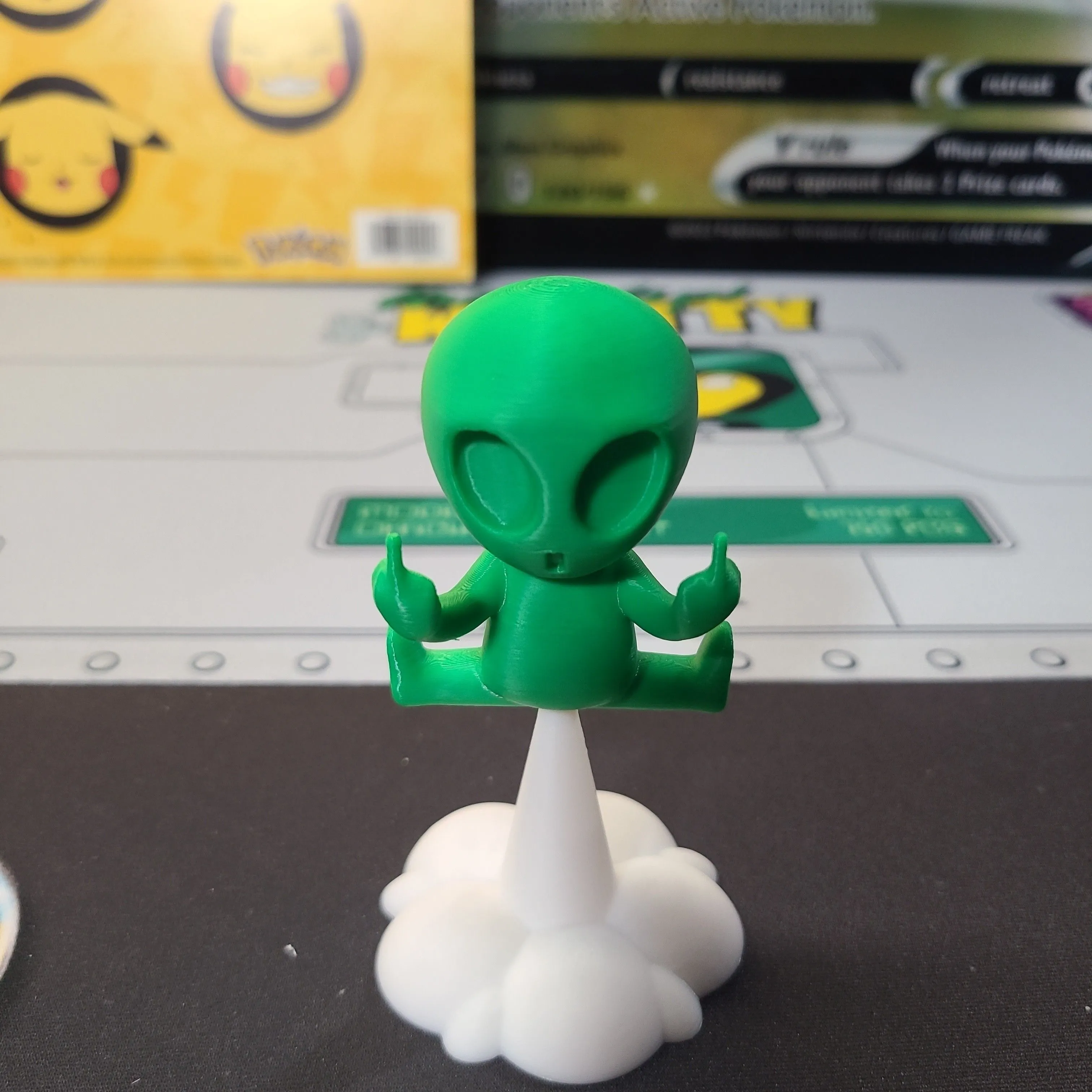 Product image for 3D Printed Middle Finger alien